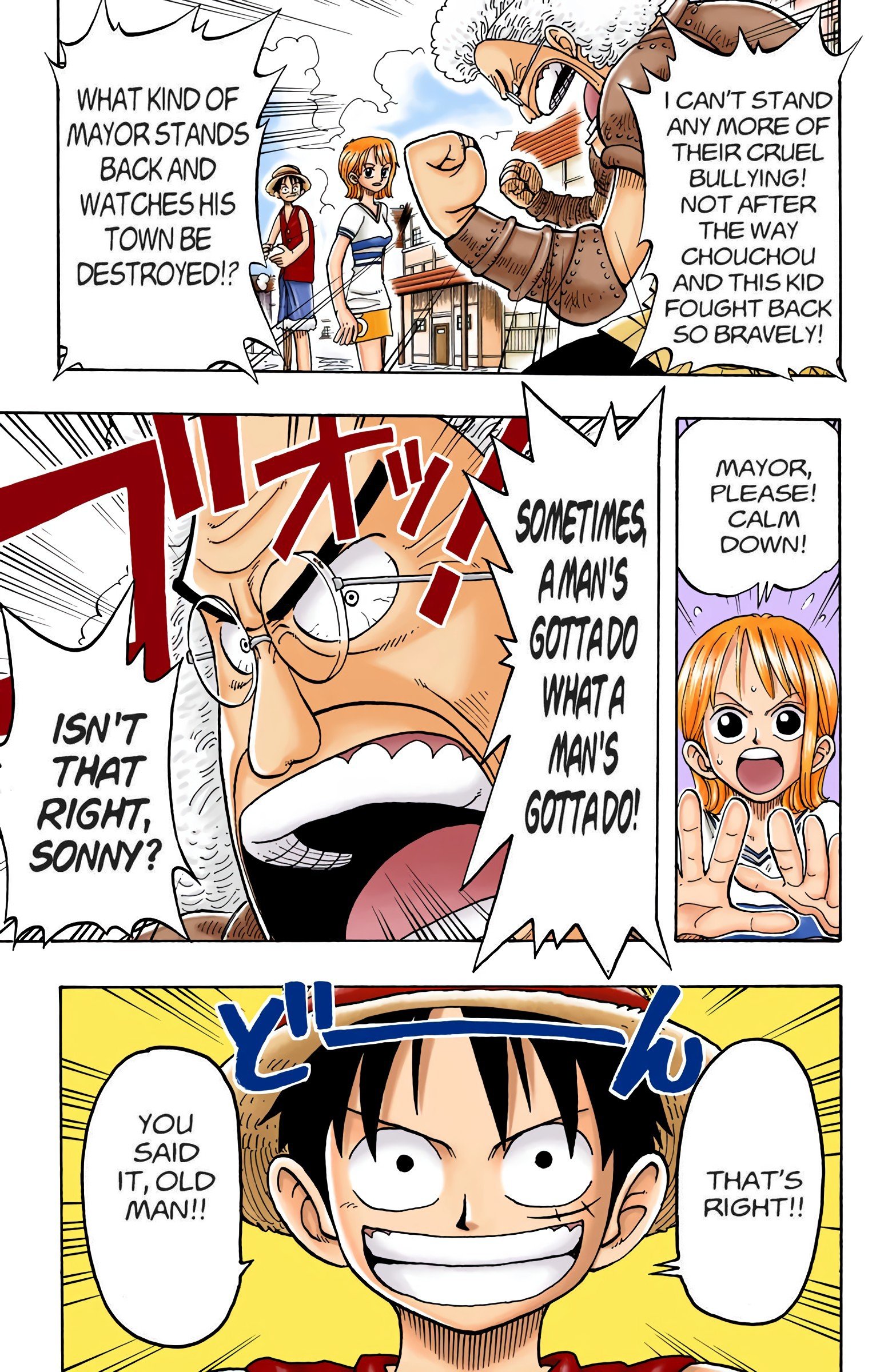 One Piece Colored Manga