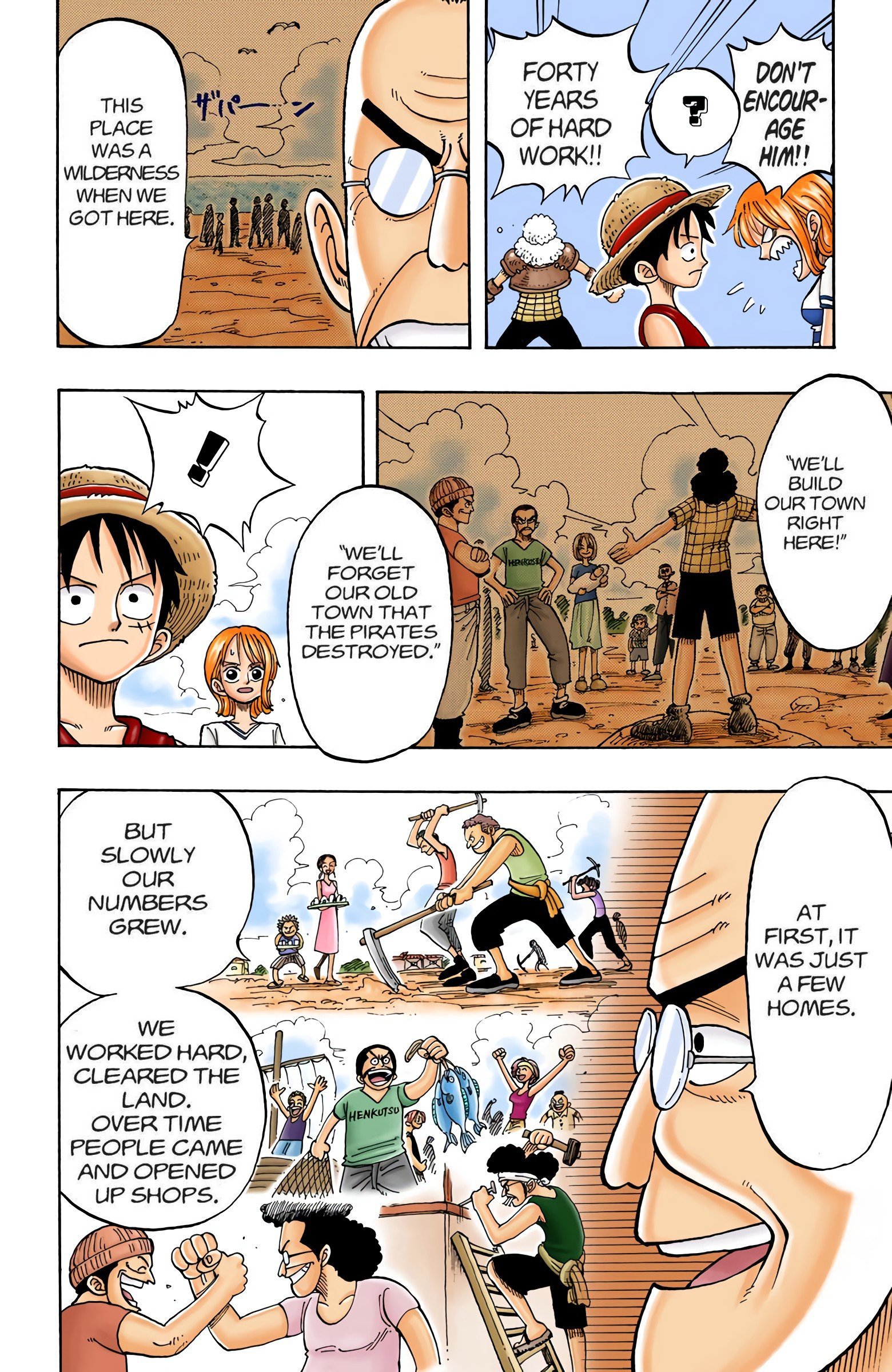 One Piece Colored Manga