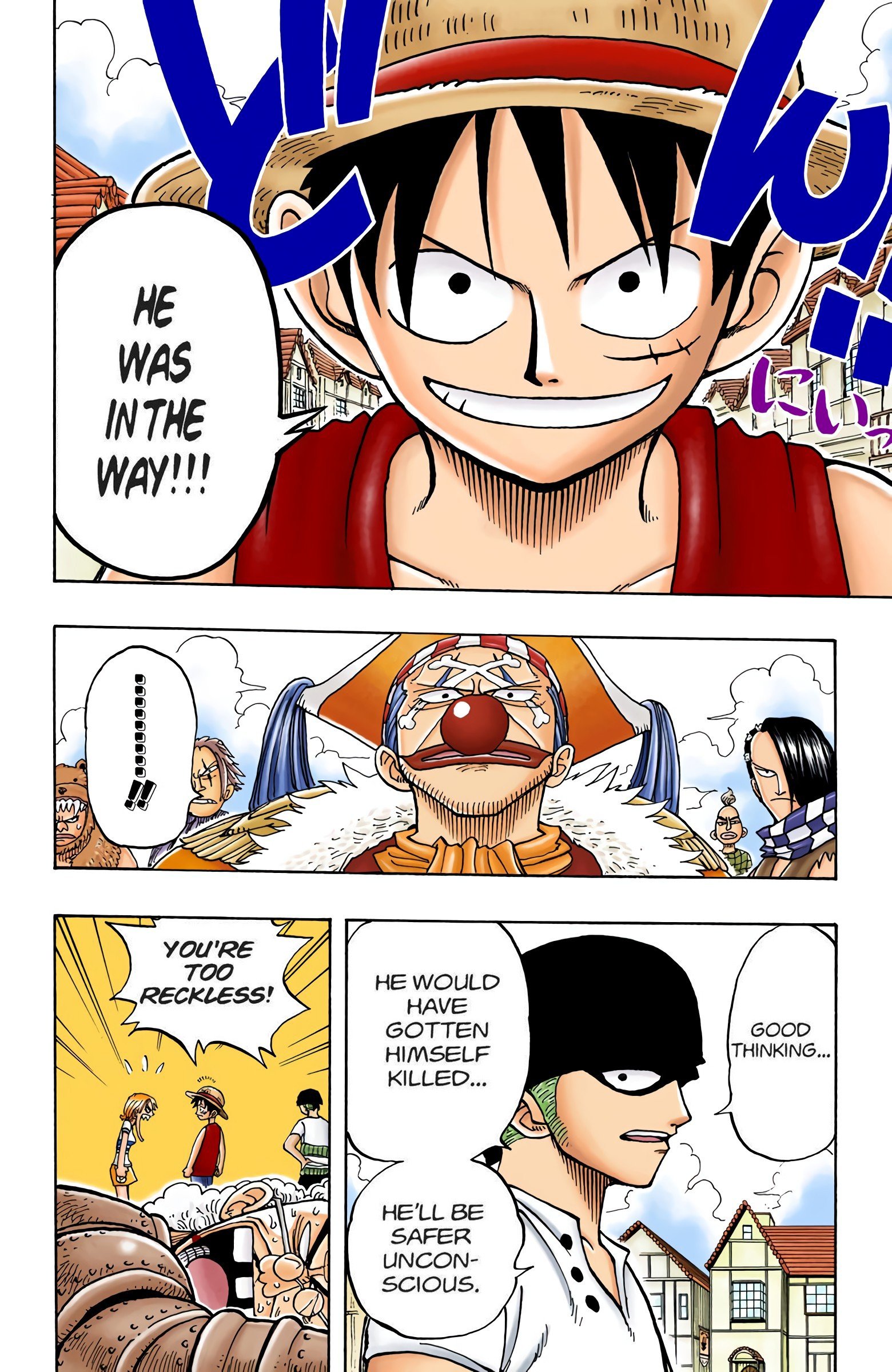 One Piece Colored Manga