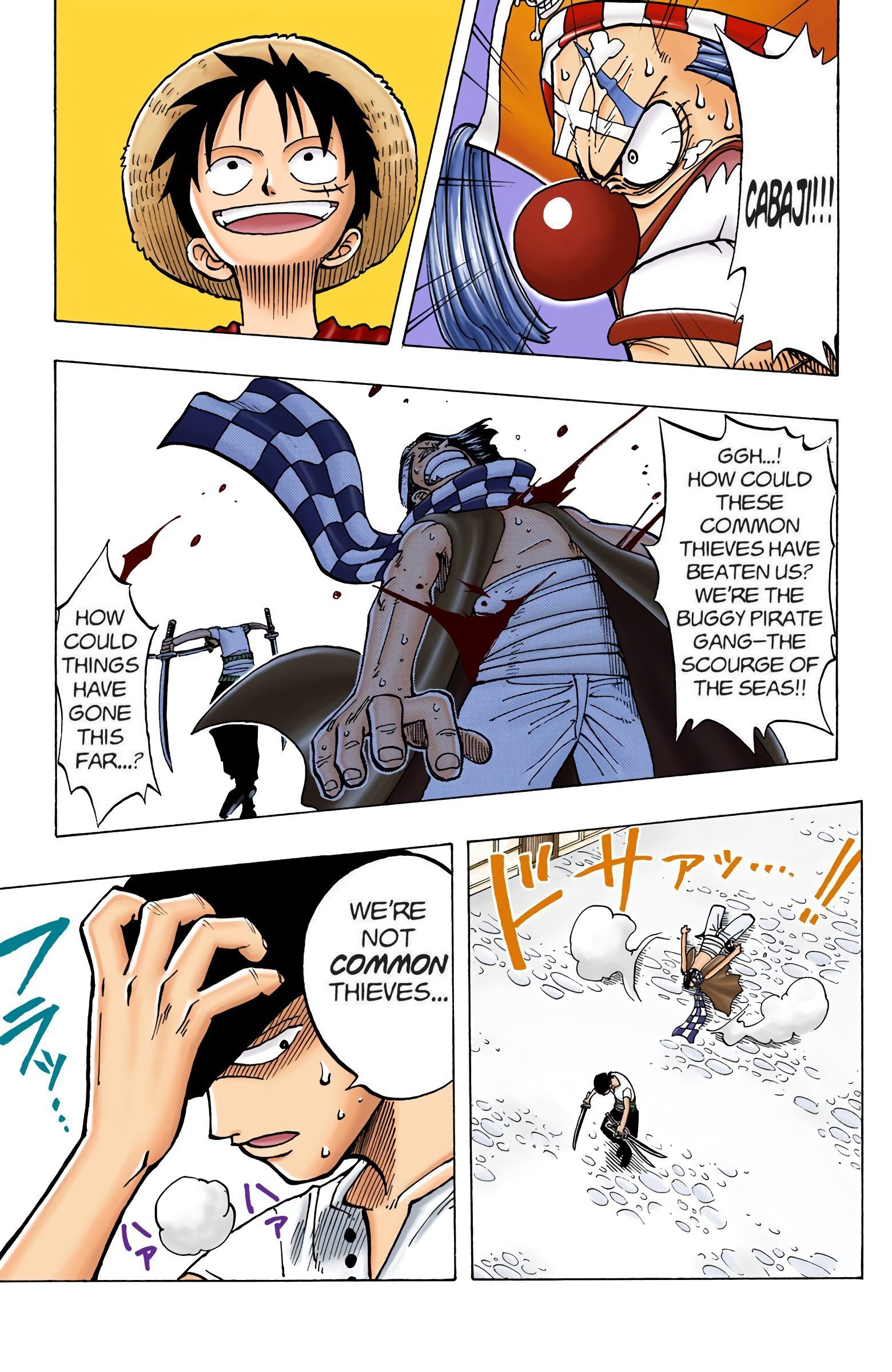 One Piece Colored Manga