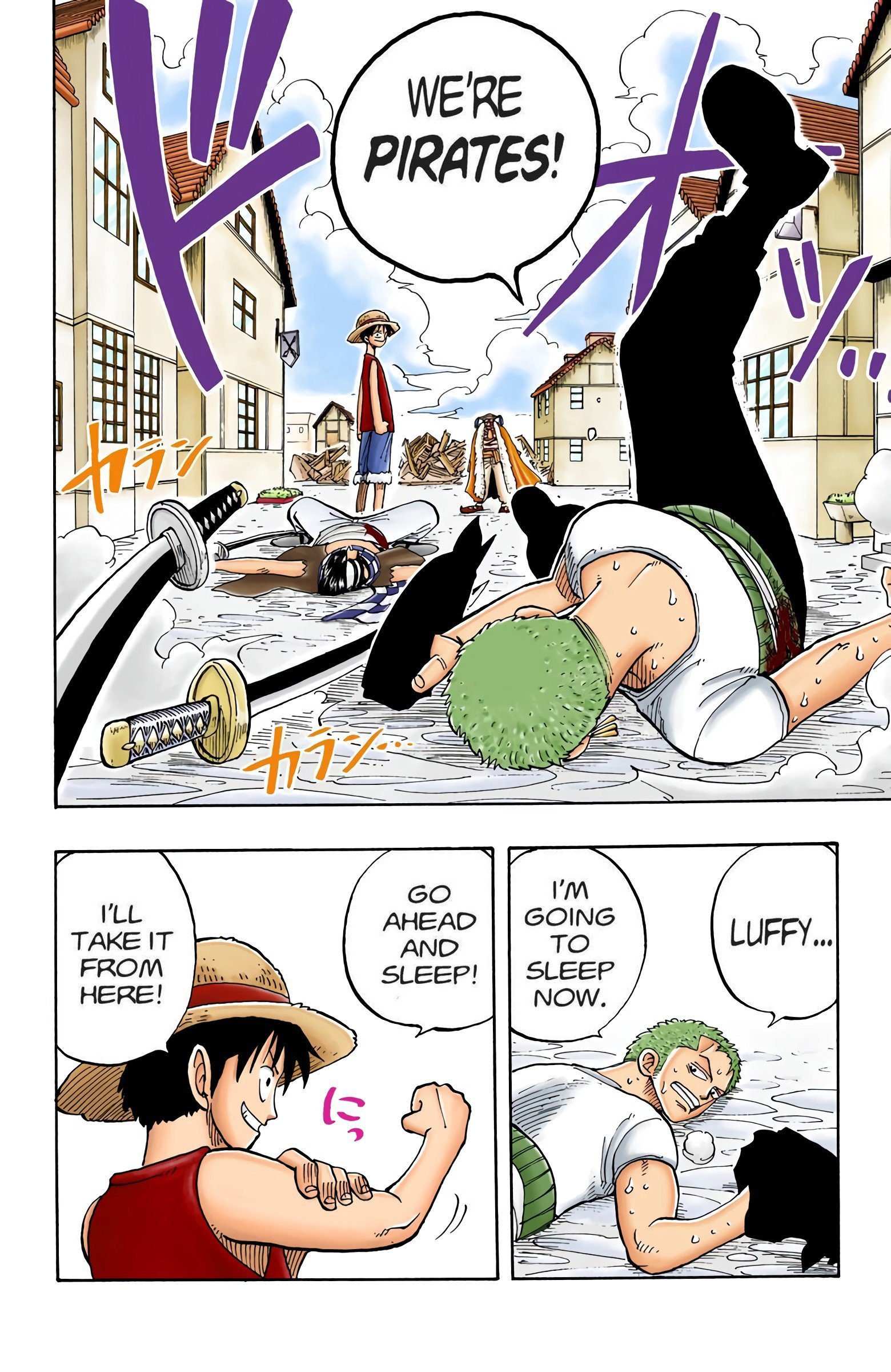 One Piece Colored Manga