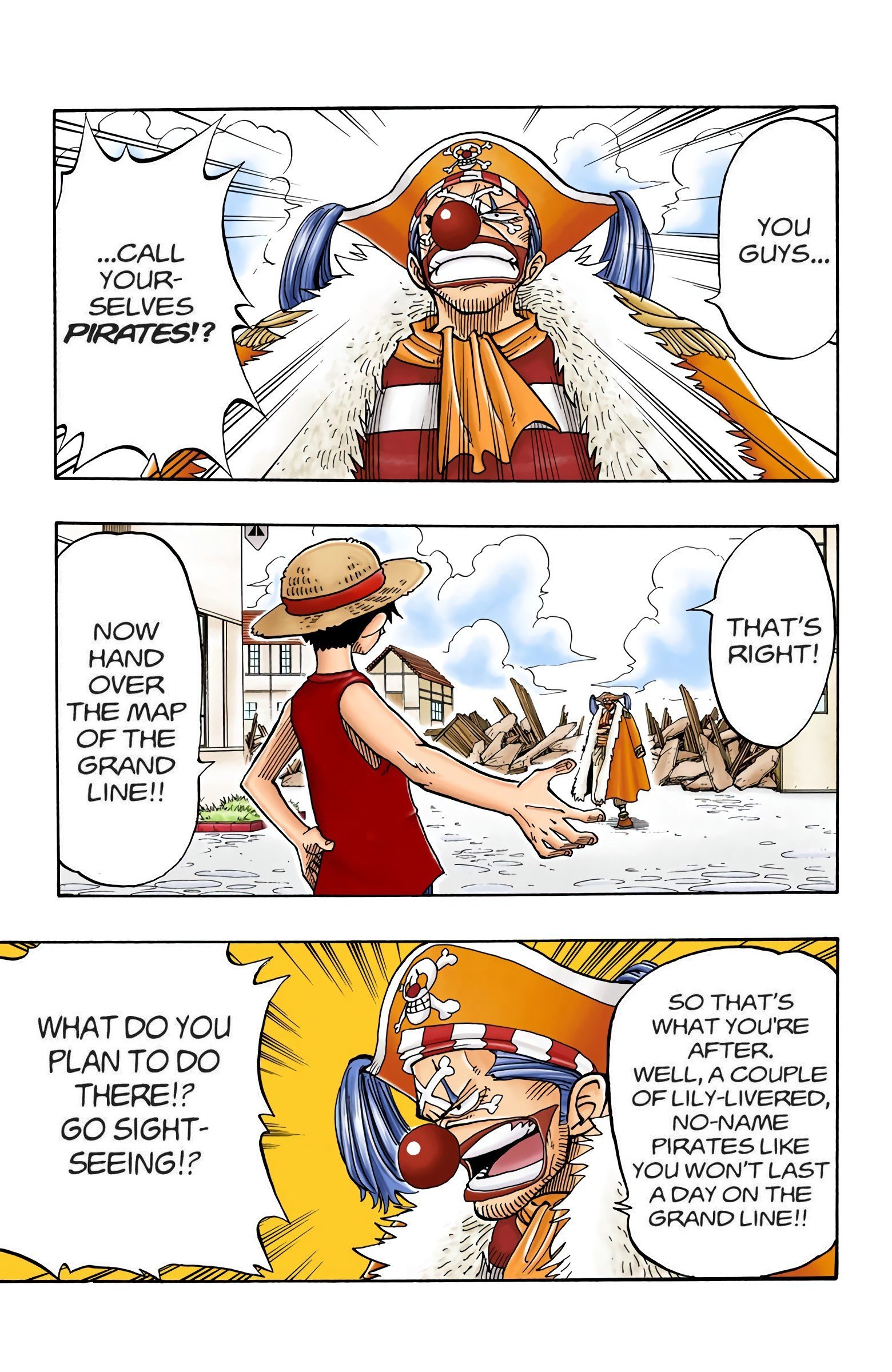 One Piece Colored Manga