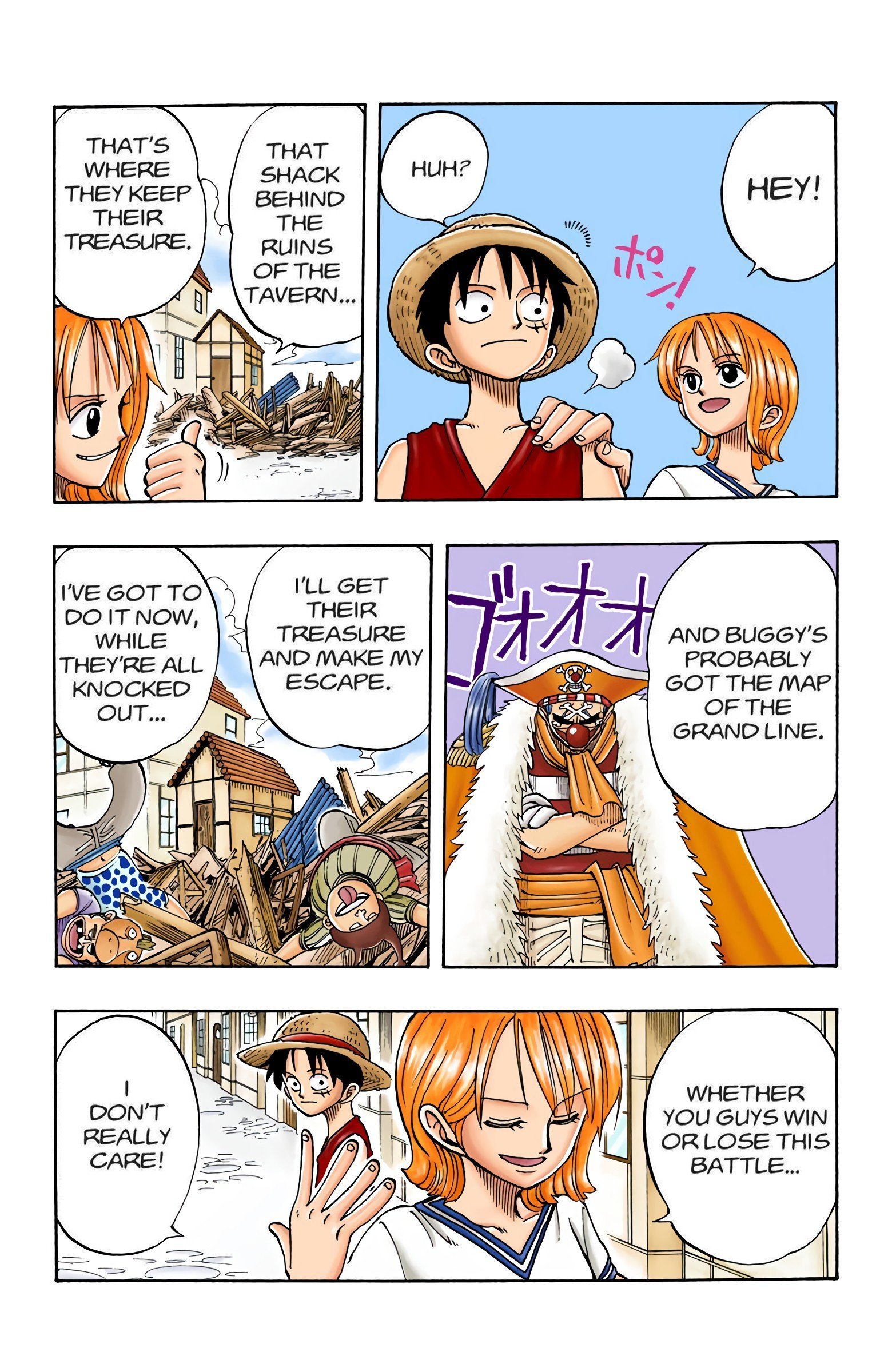 One Piece Colored Manga