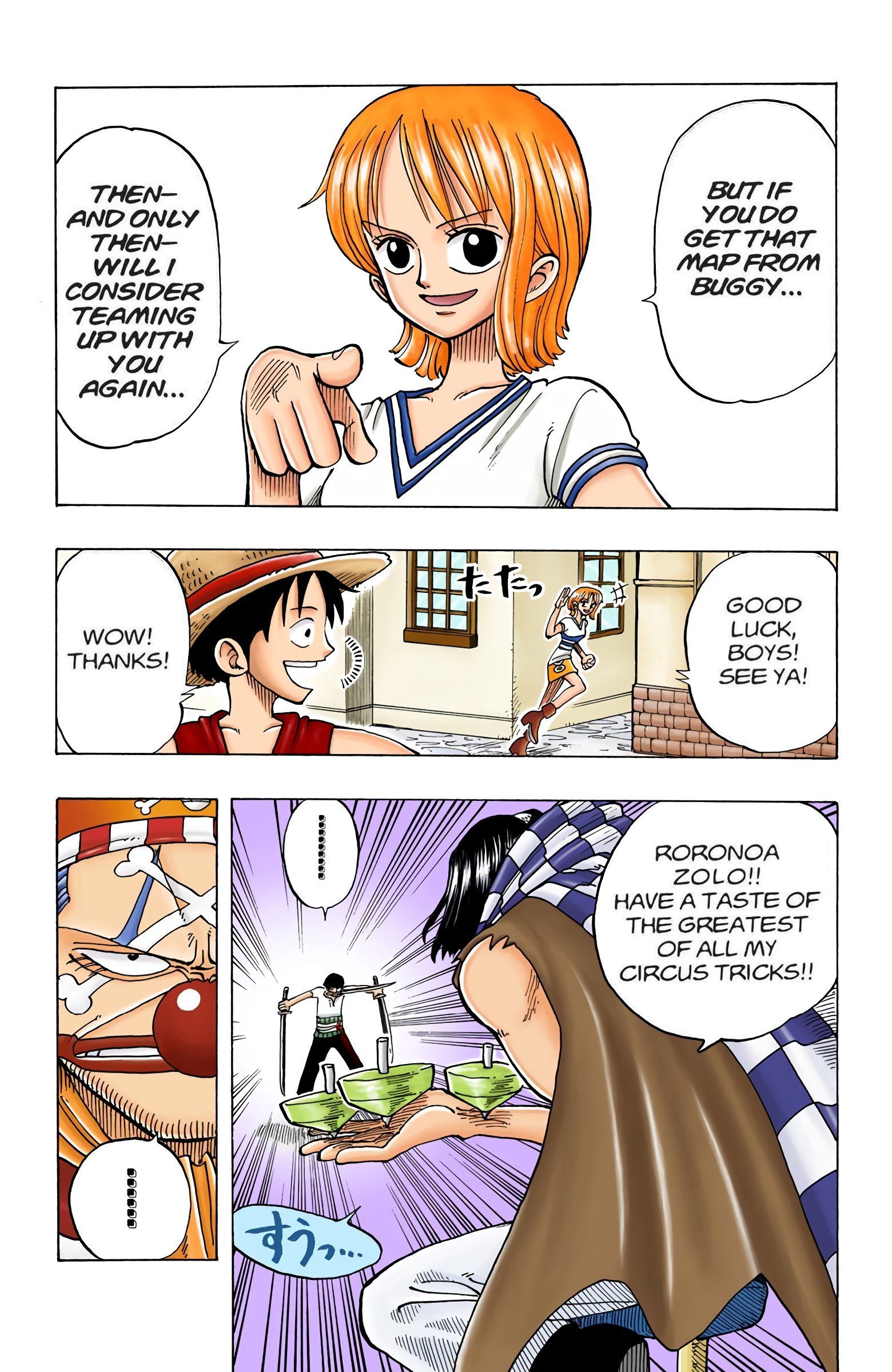 One Piece Colored Manga