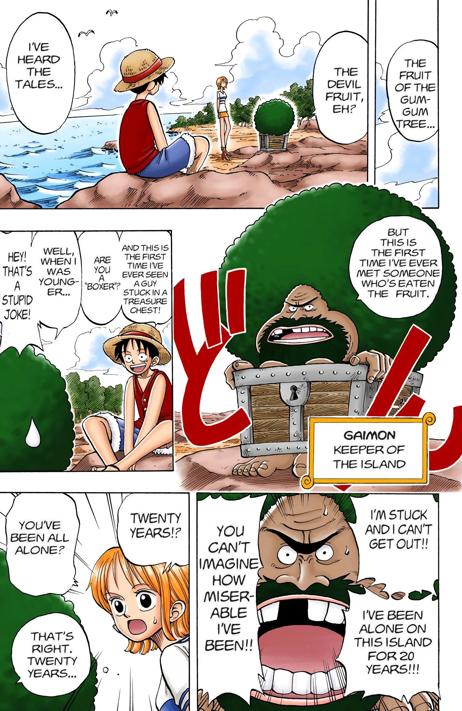 One Piece Colored Manga