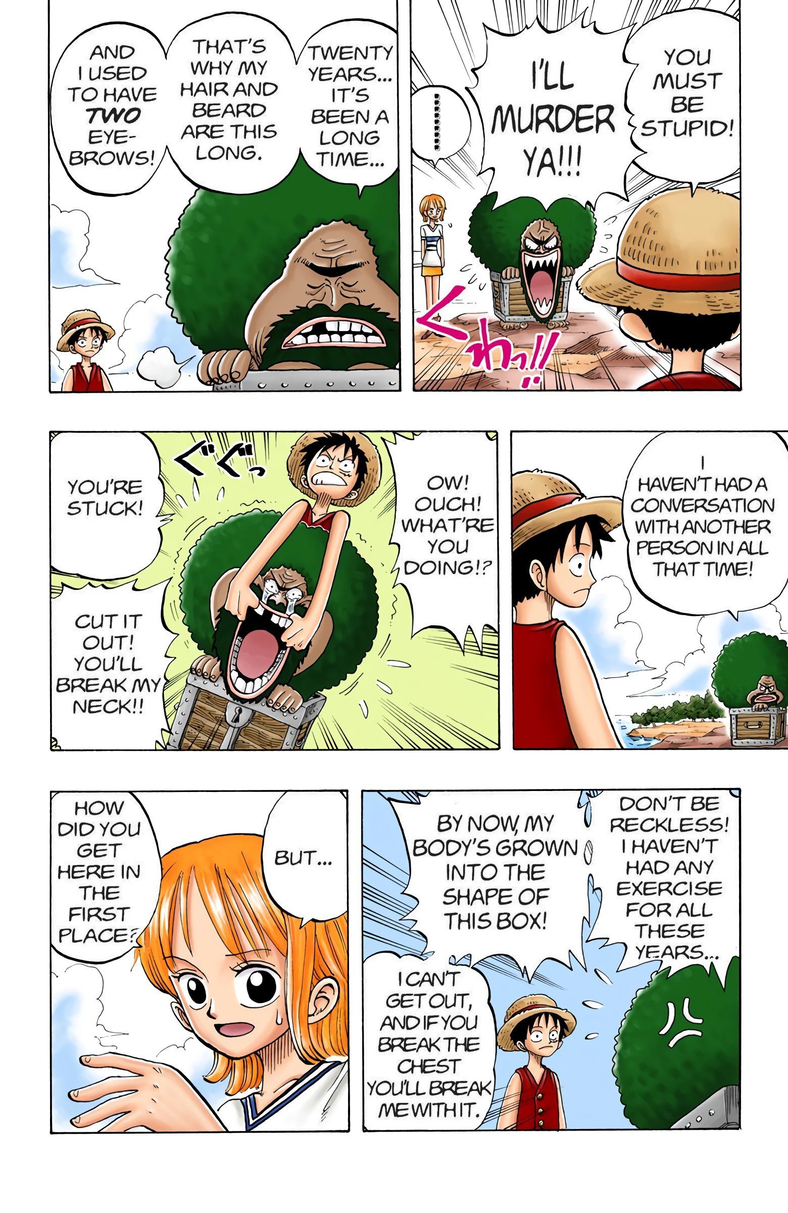 One Piece Colored Manga