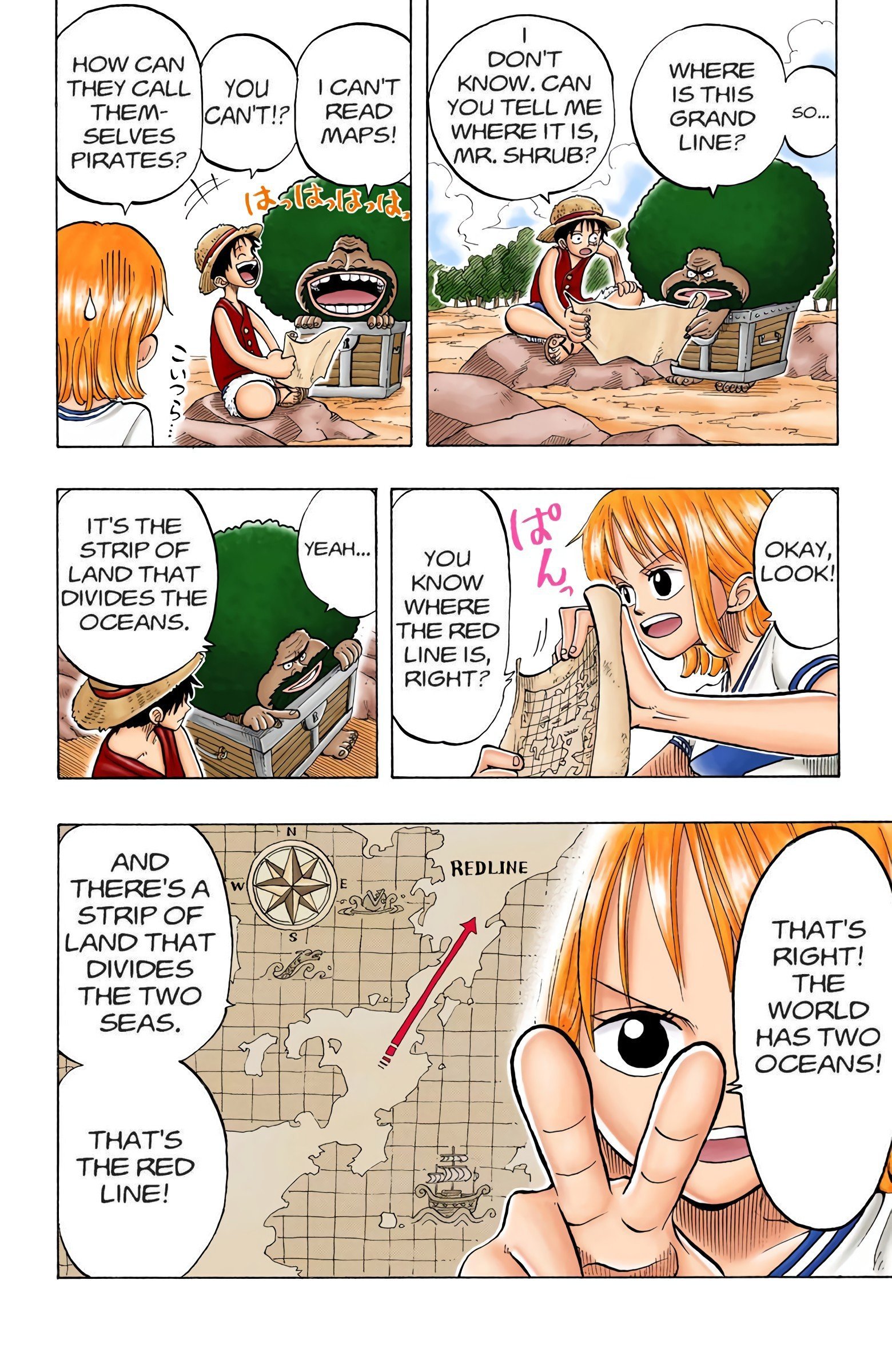 One Piece Colored Manga