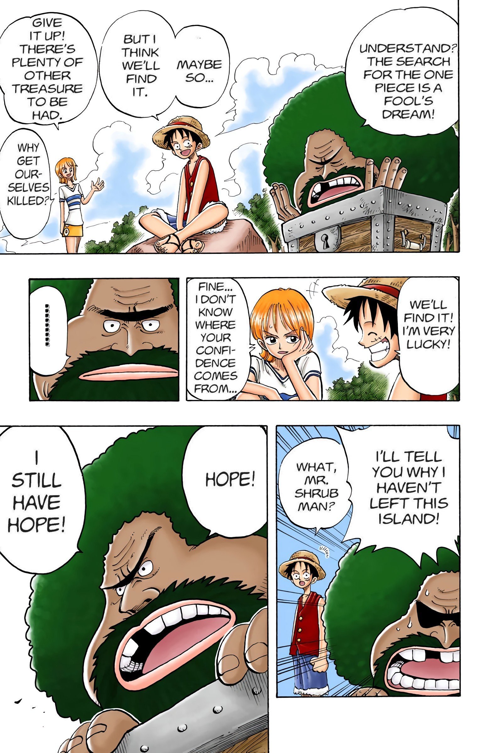 One Piece Colored Manga