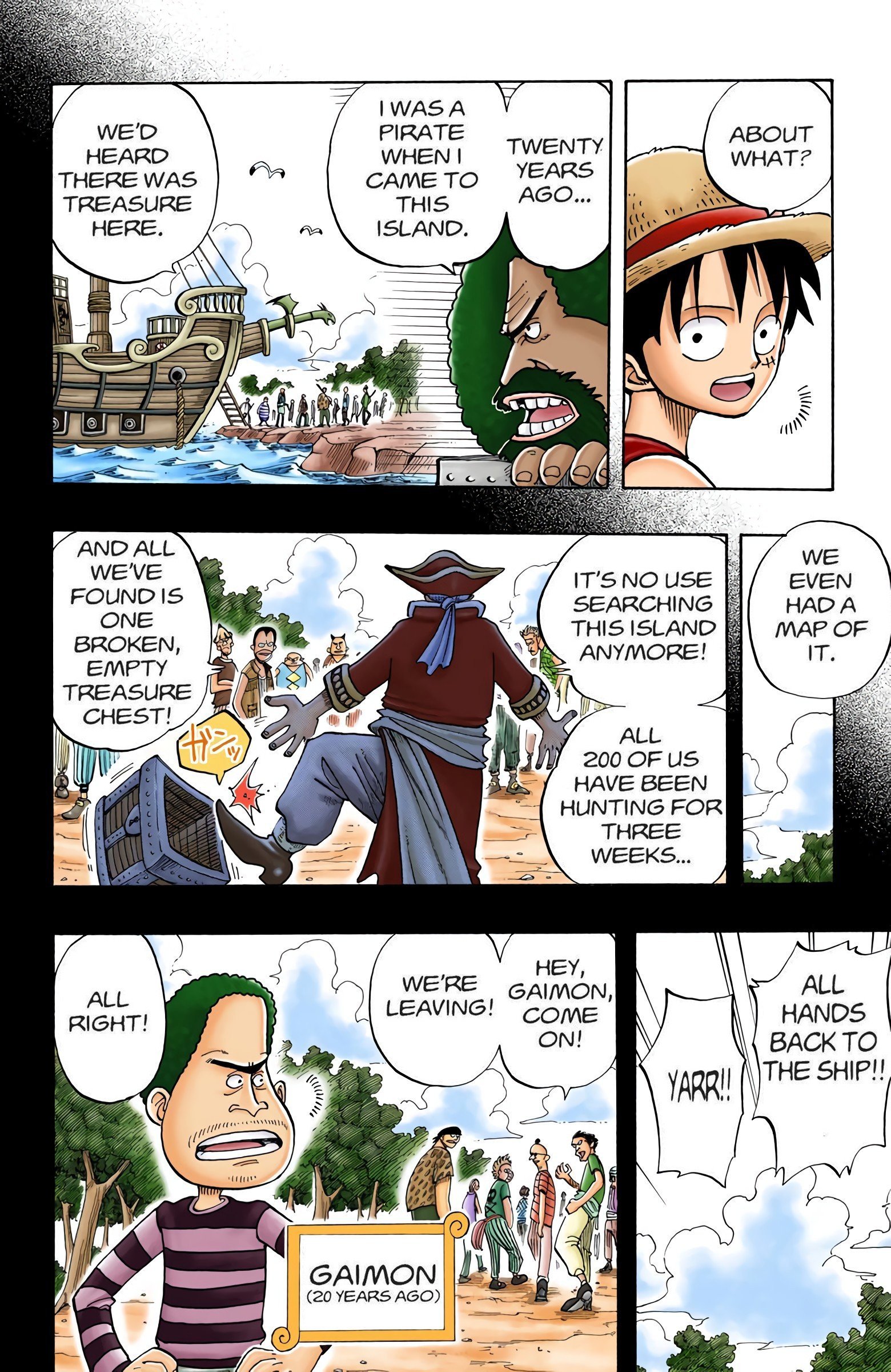 One Piece Colored Manga