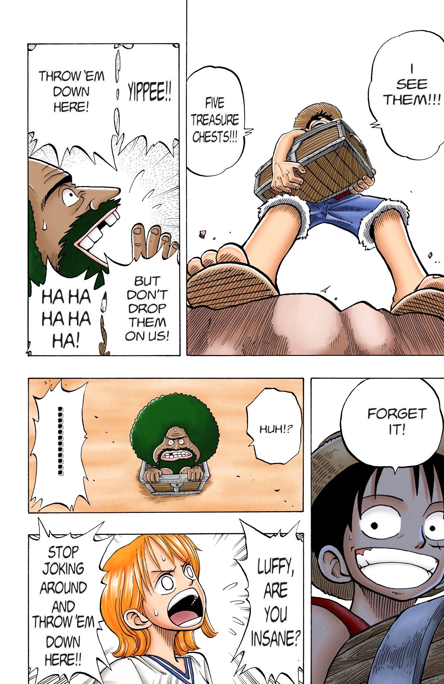 One Piece Colored Manga