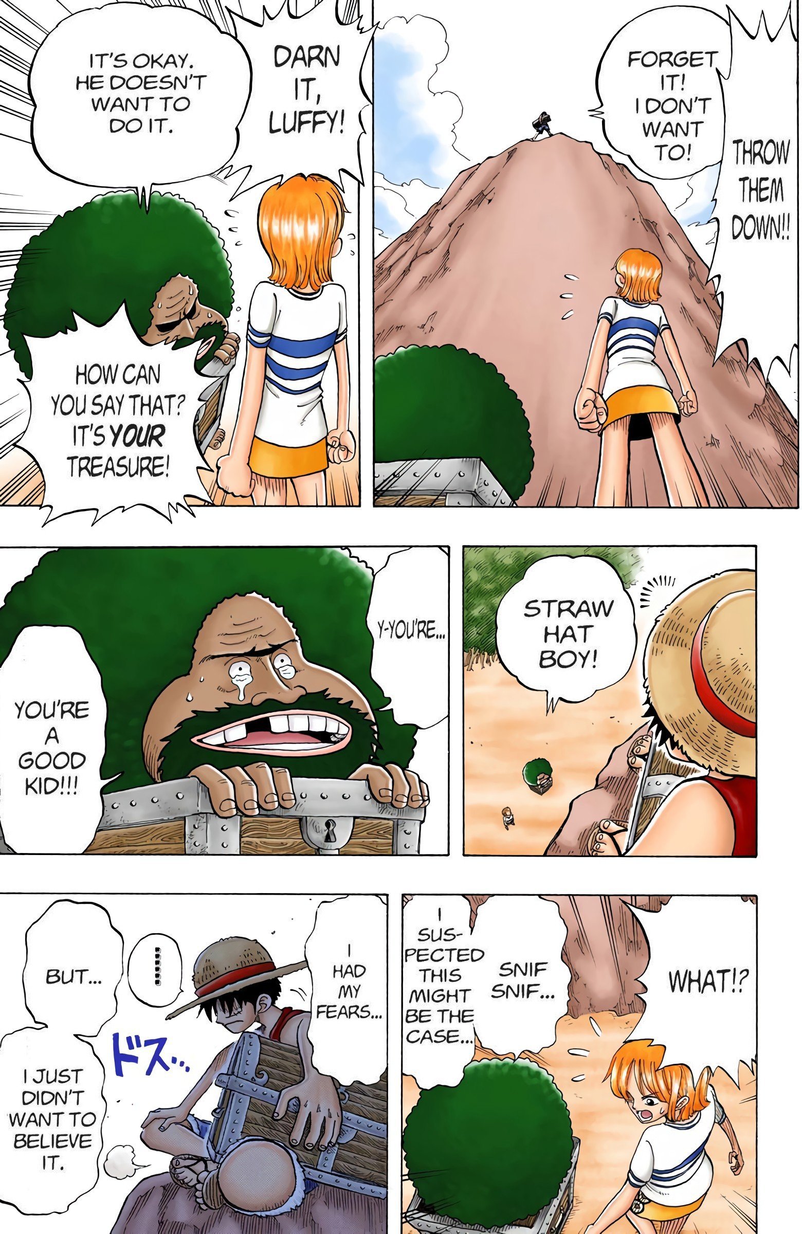 One Piece Colored Manga