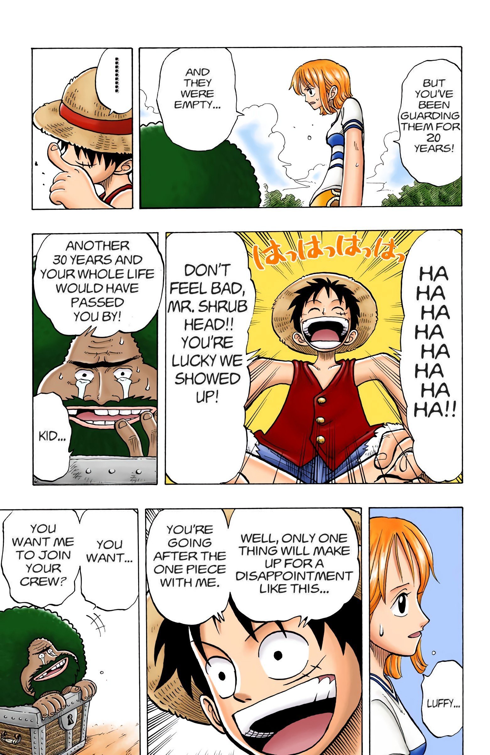 One Piece Colored Manga