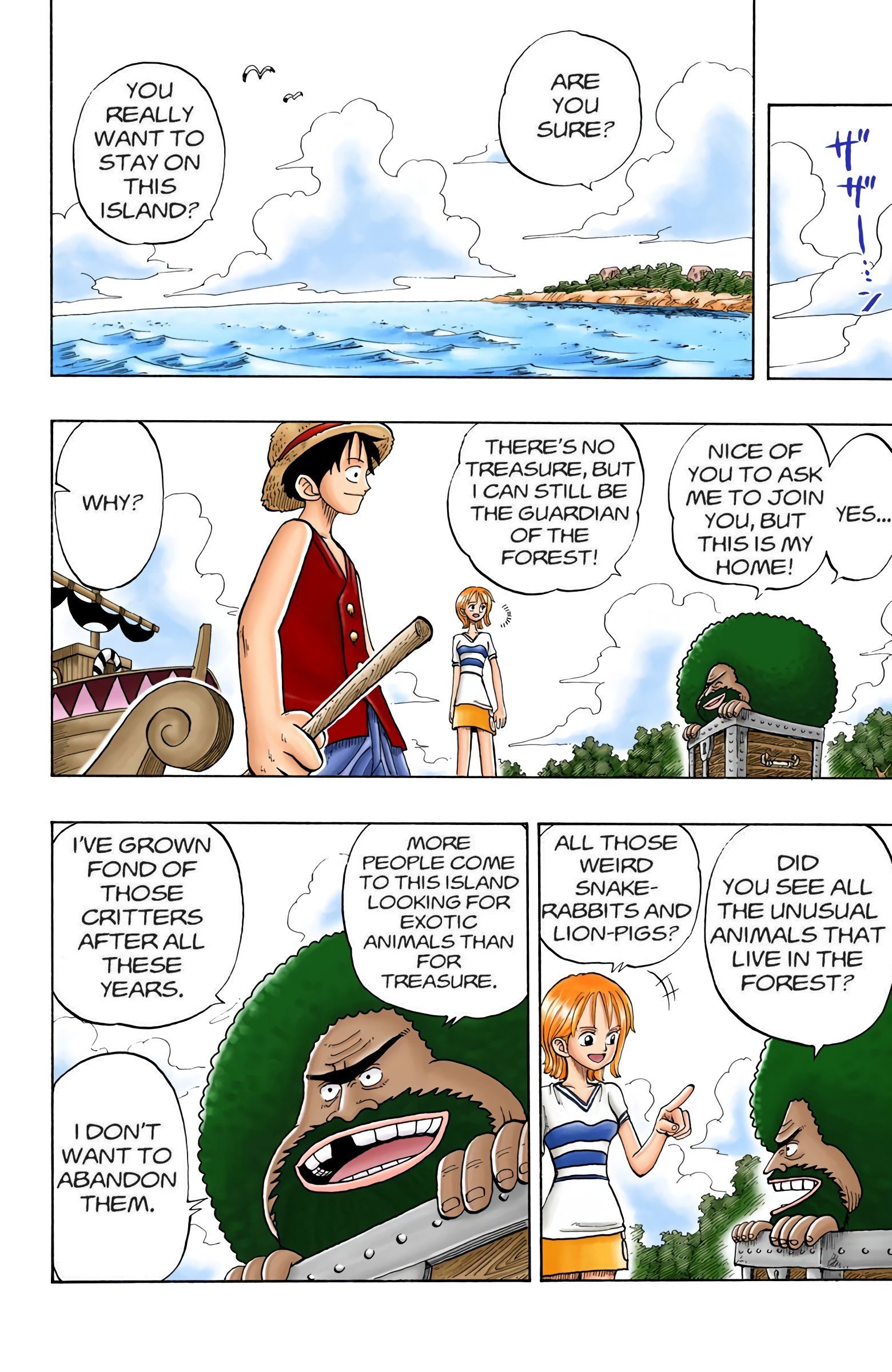 One Piece Colored Manga