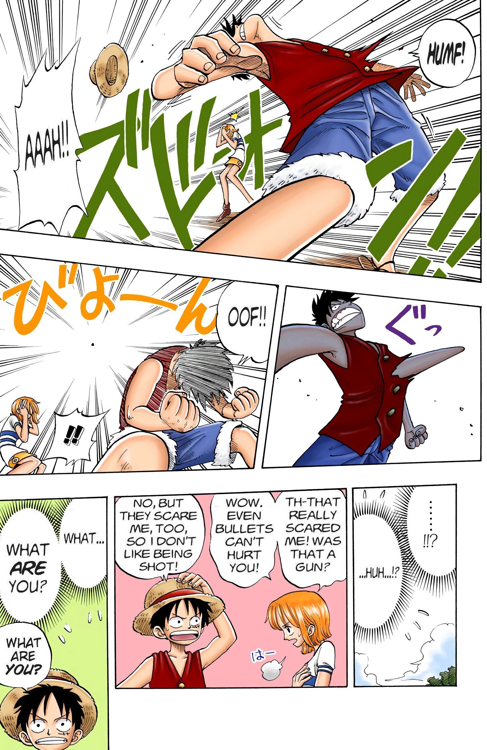 One Piece Colored Manga