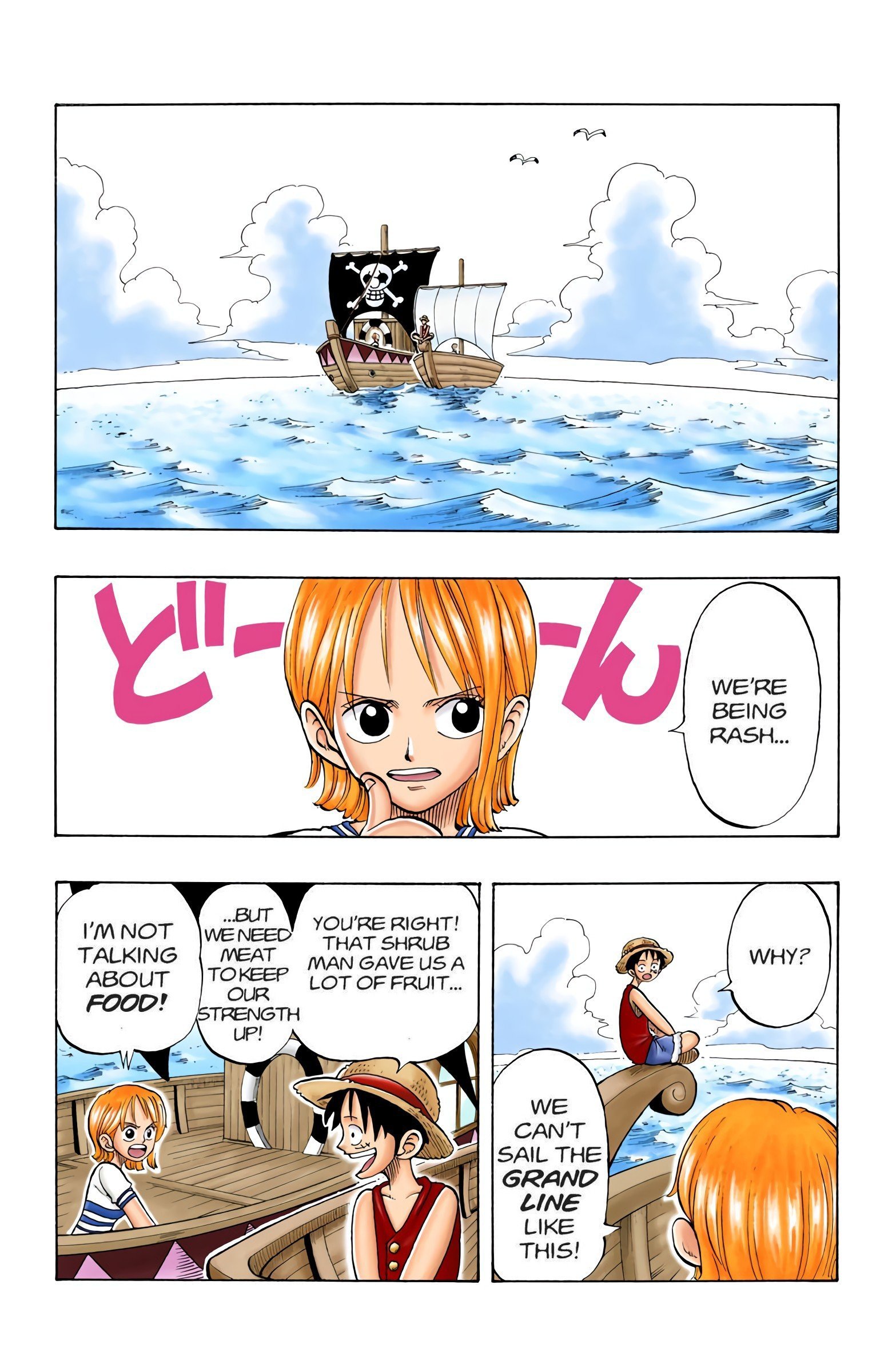 One Piece Colored Manga