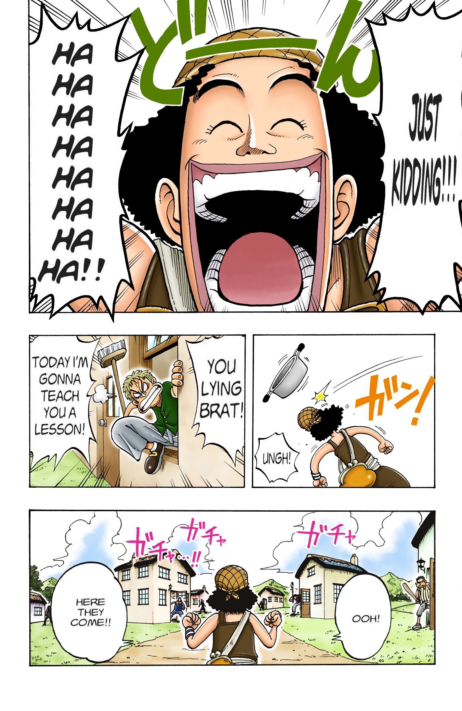 One Piece Colored Manga