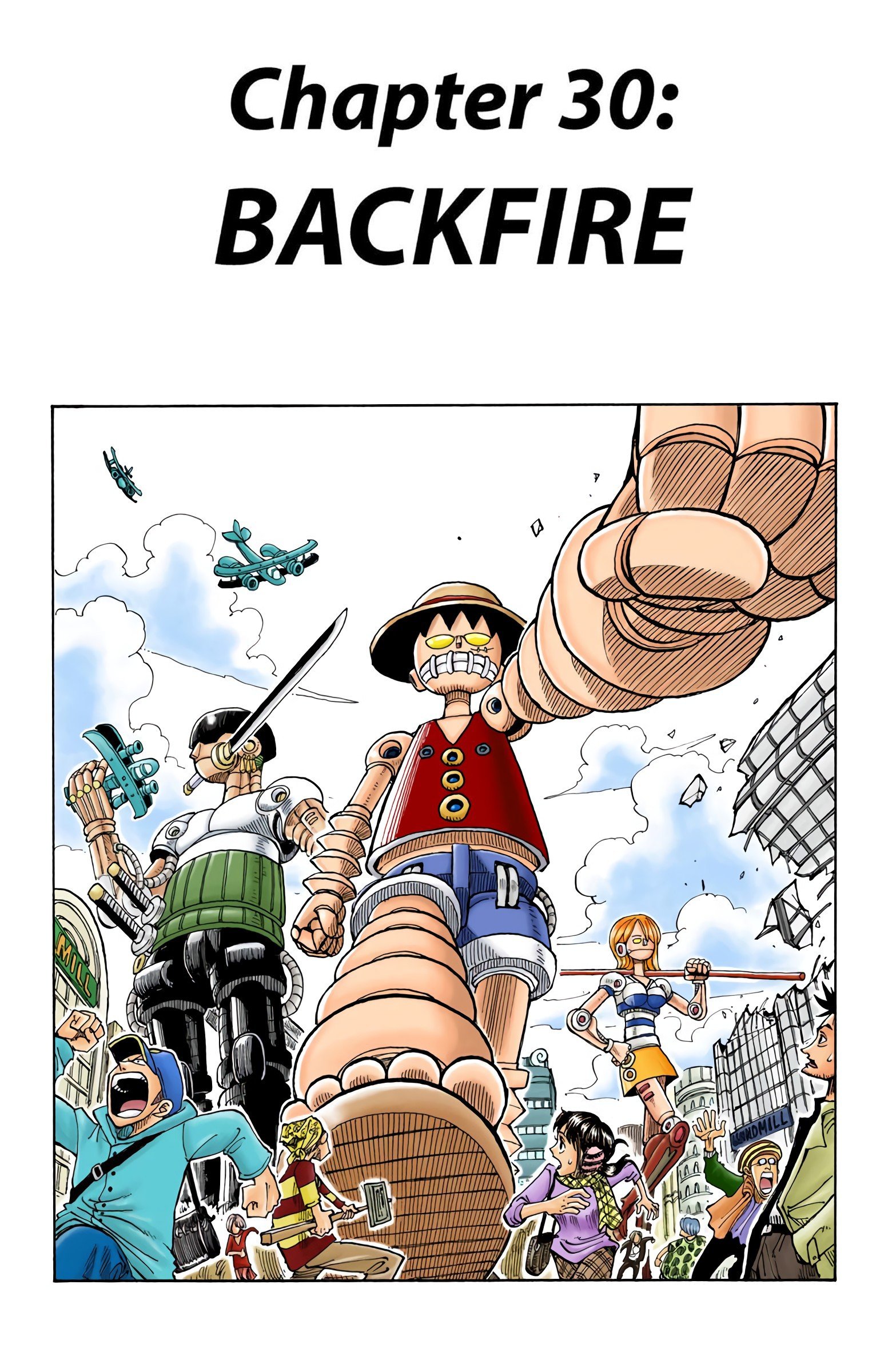 One Piece Colored Manga