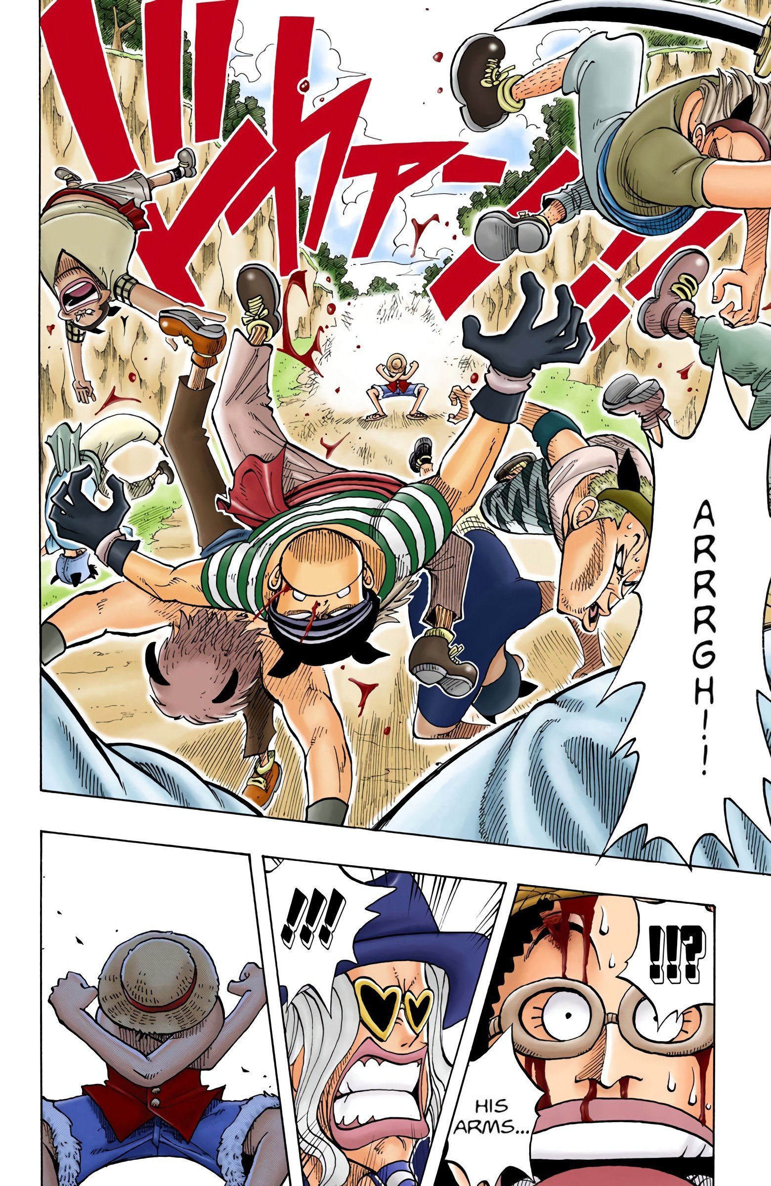 One Piece Colored Manga