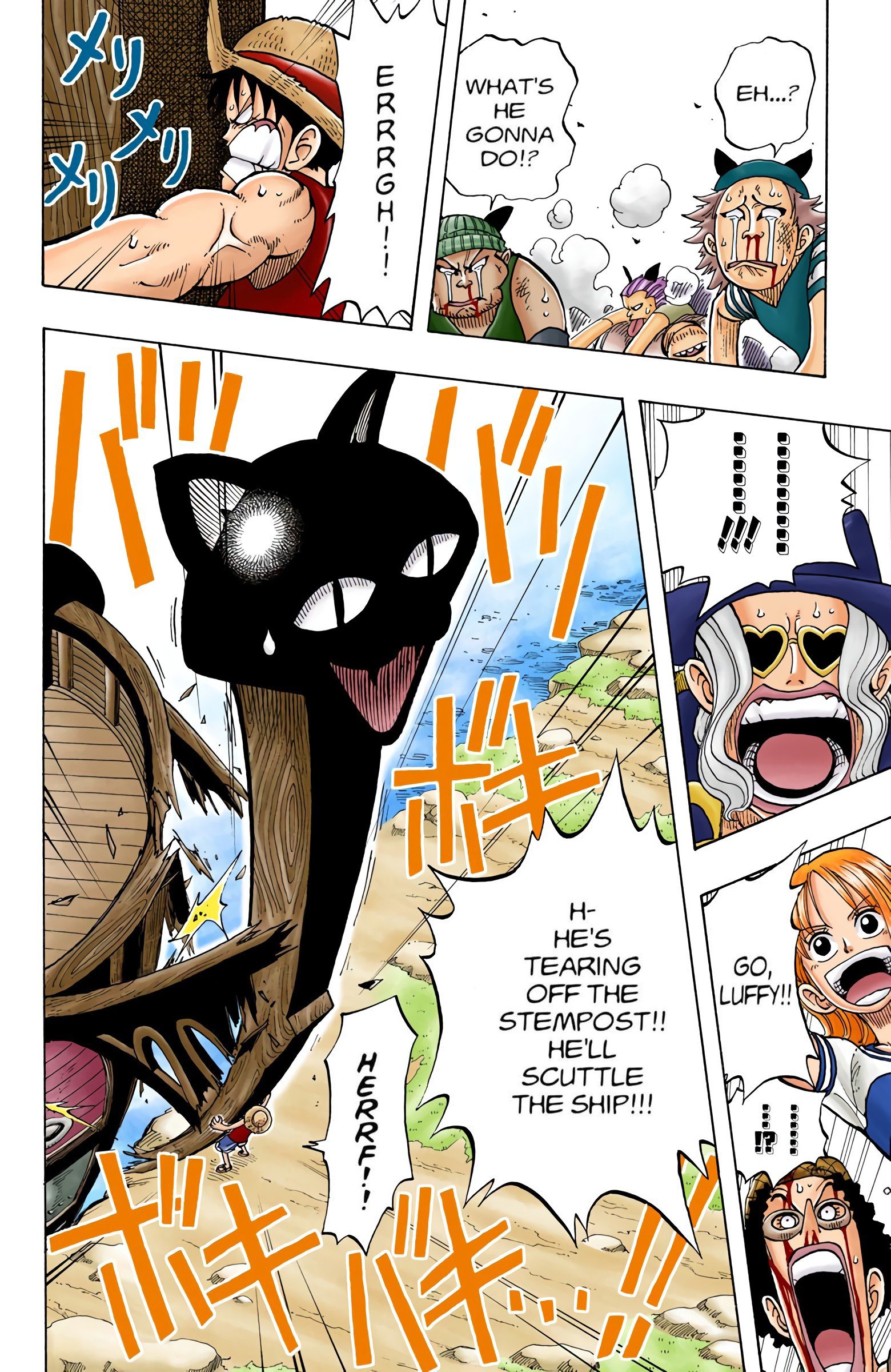 One Piece Colored Manga