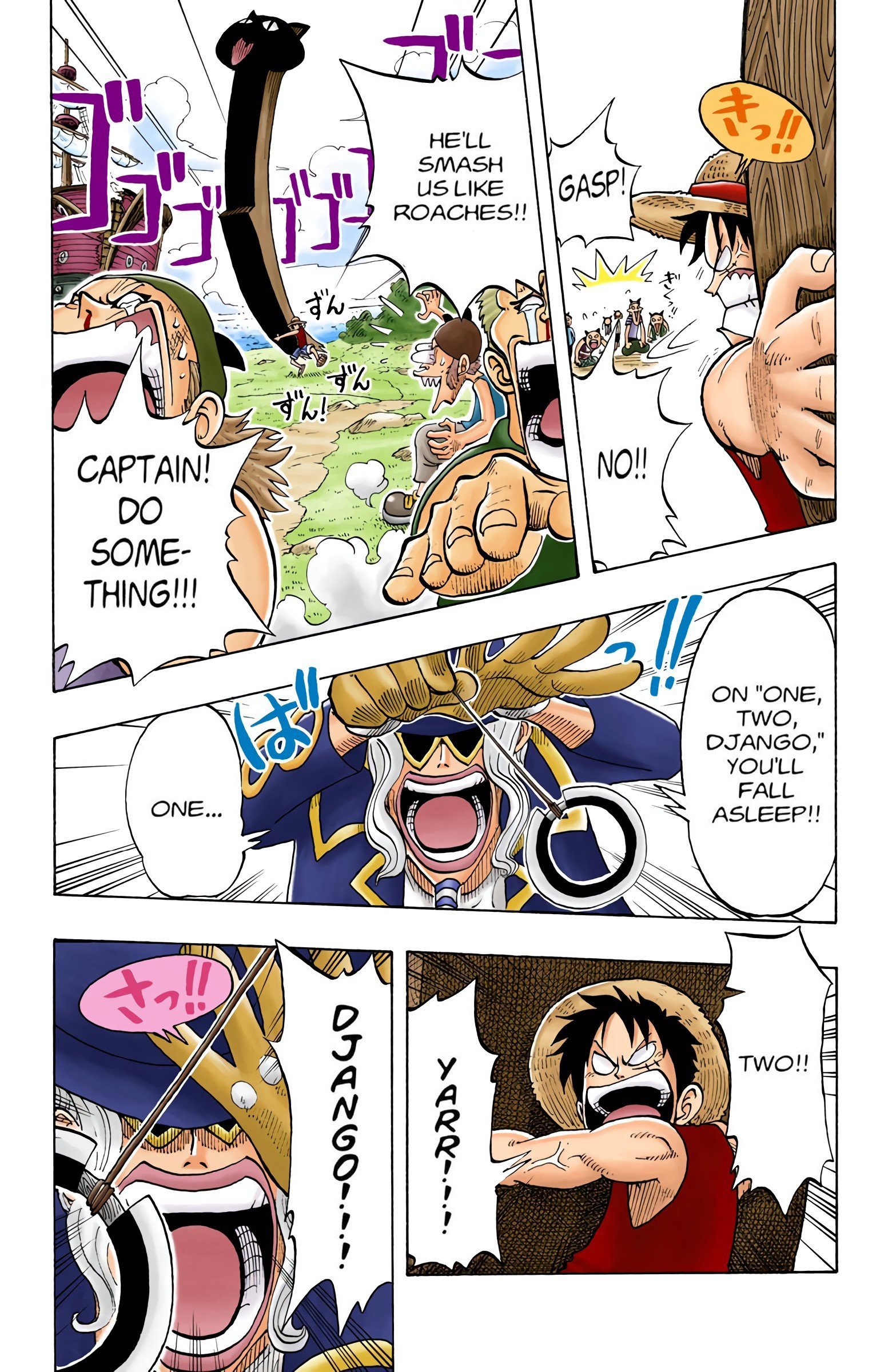 One Piece Colored Manga