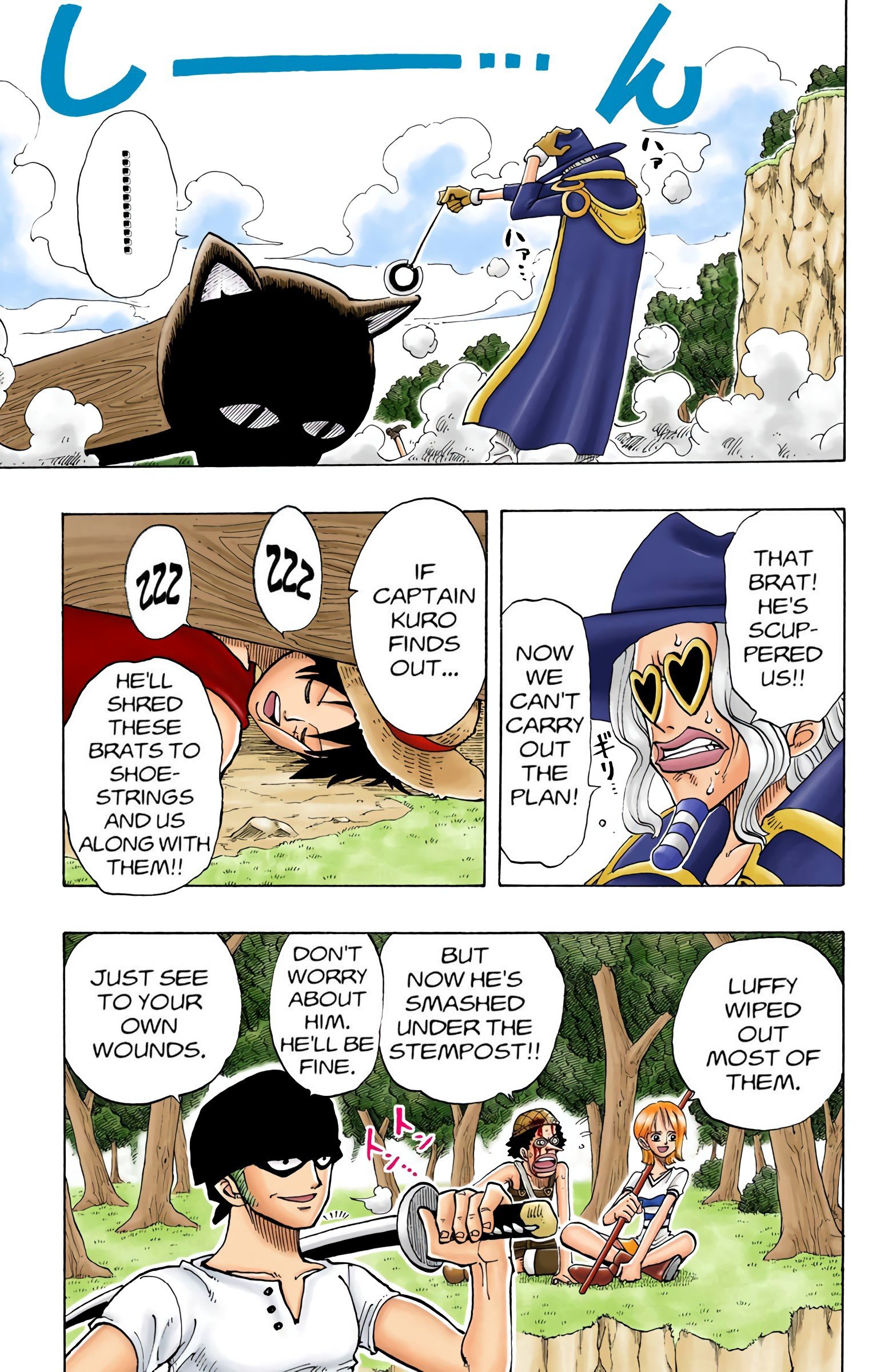 One Piece Colored Manga