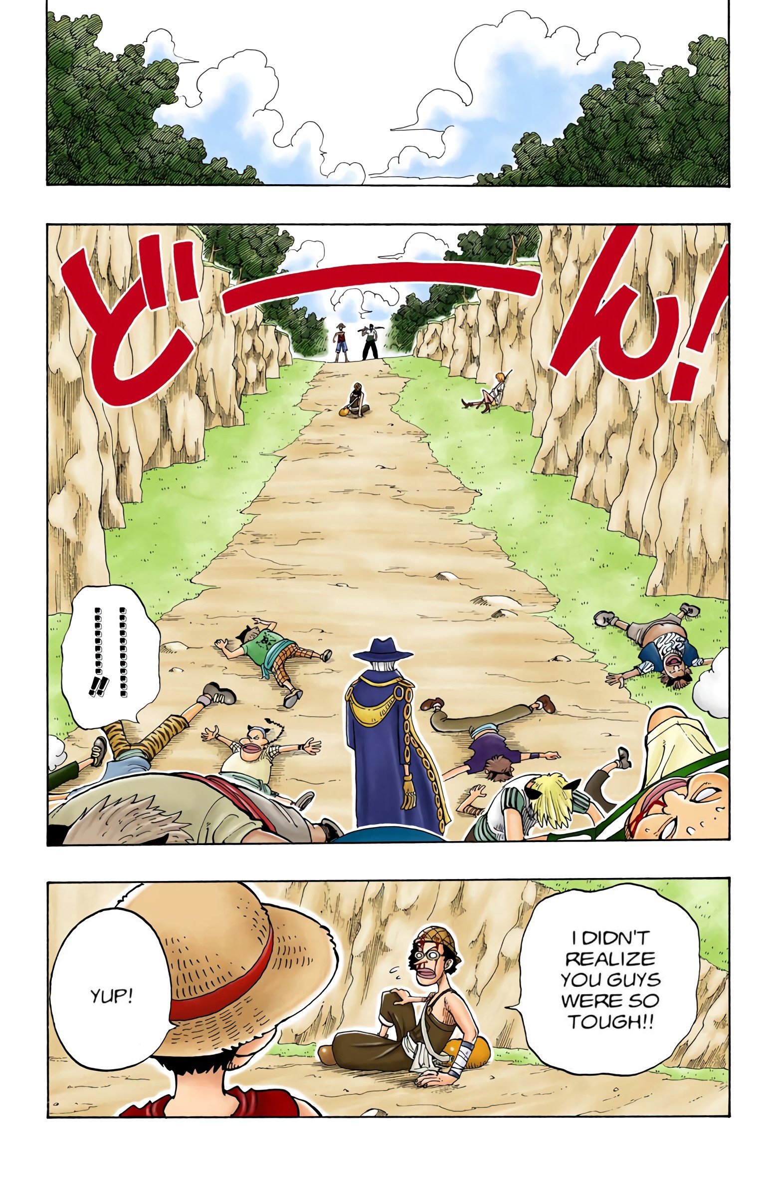 One Piece Colored Manga