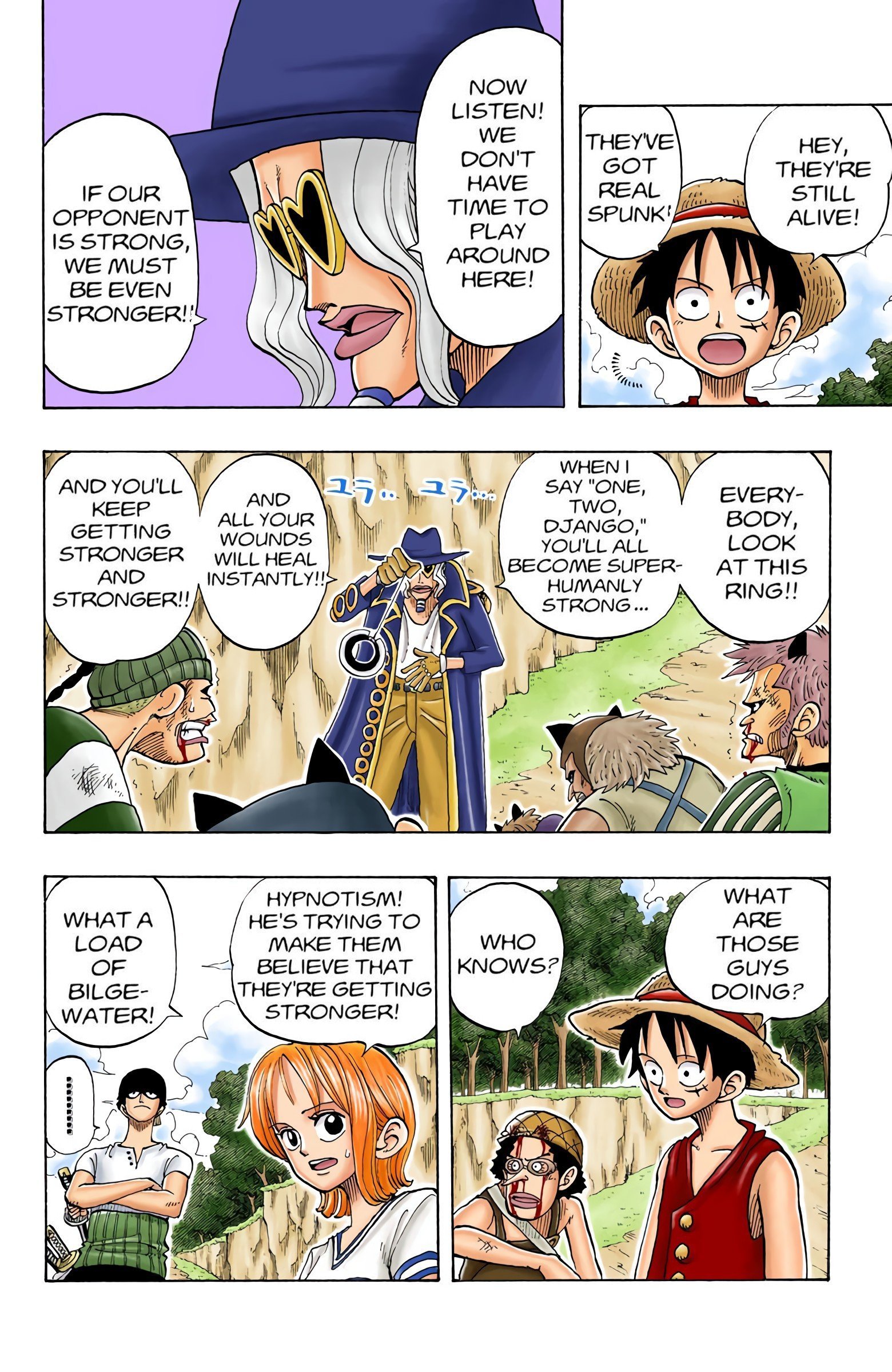 One Piece Colored Manga