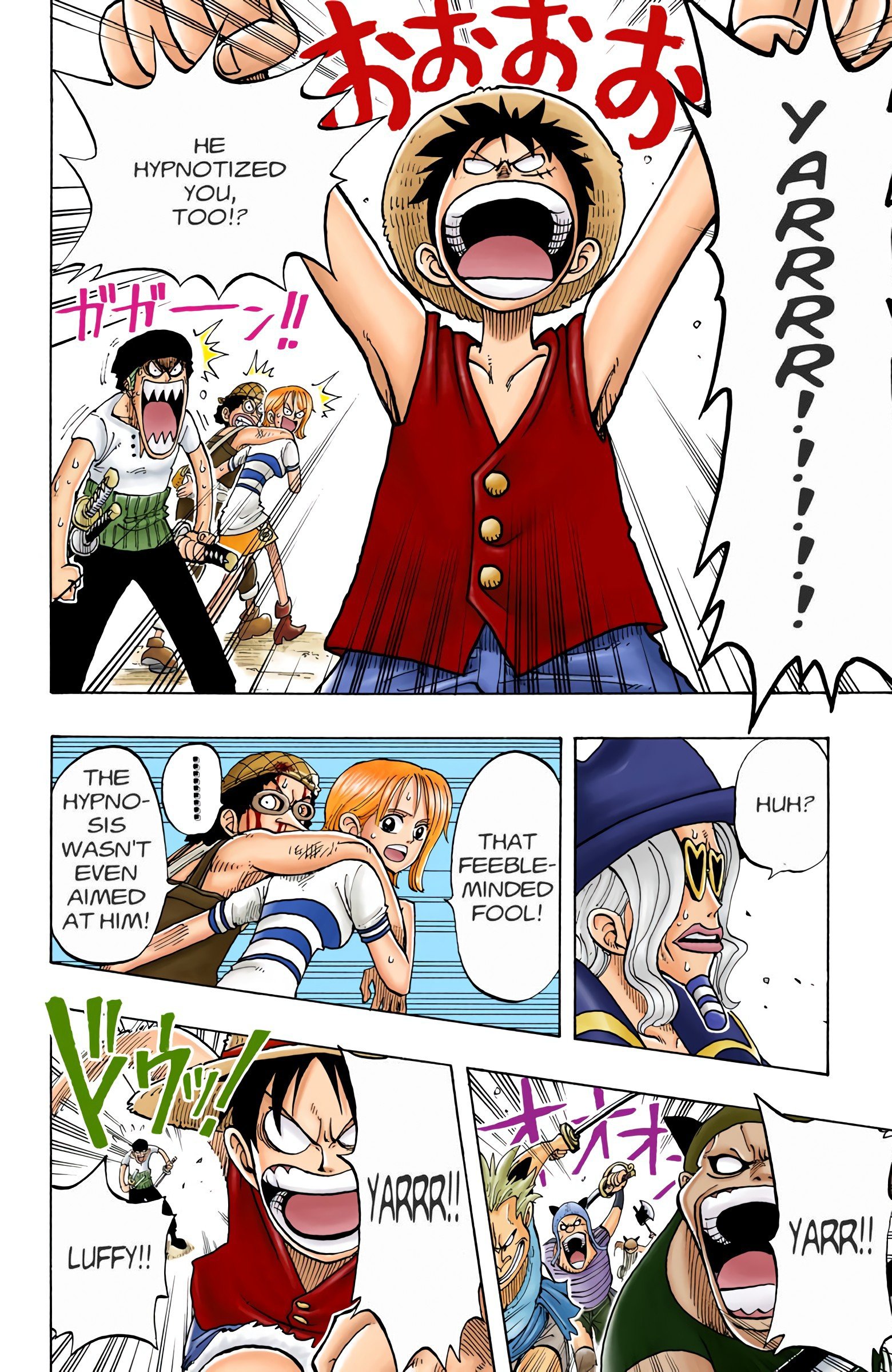 One Piece Colored Manga