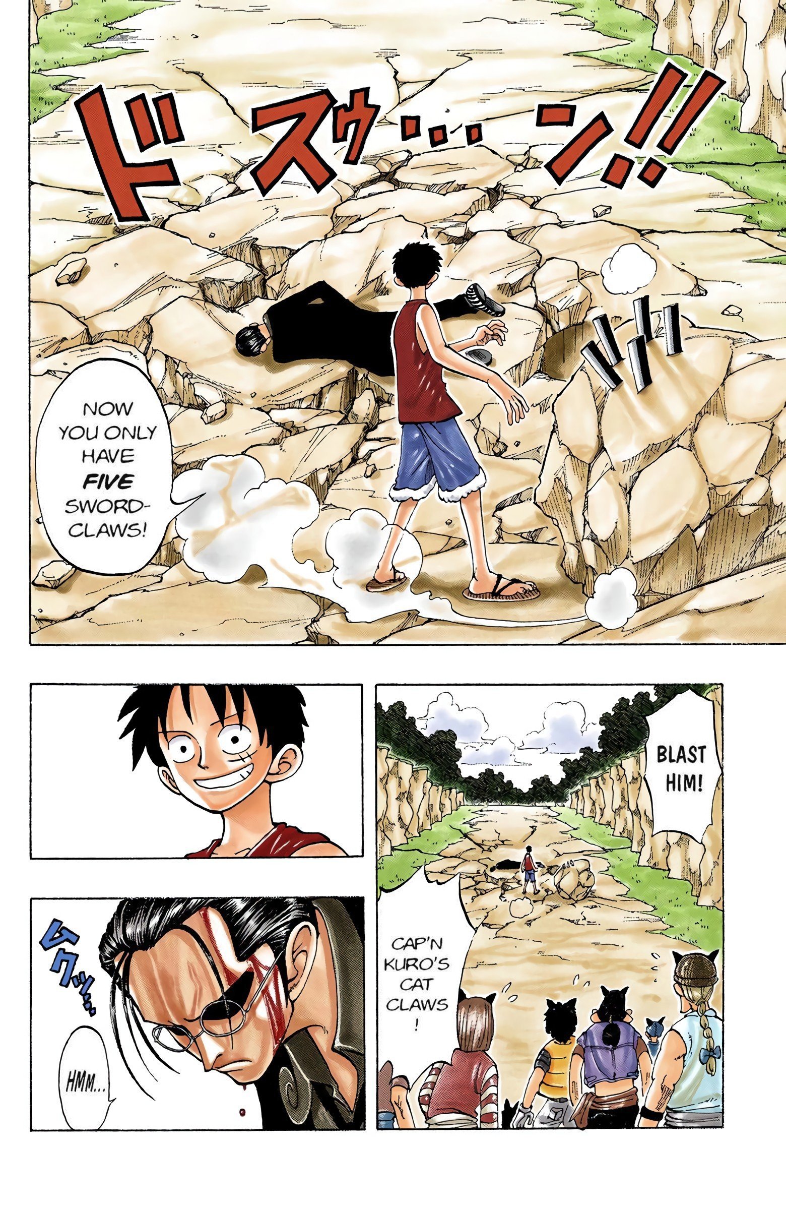 One Piece Colored Manga