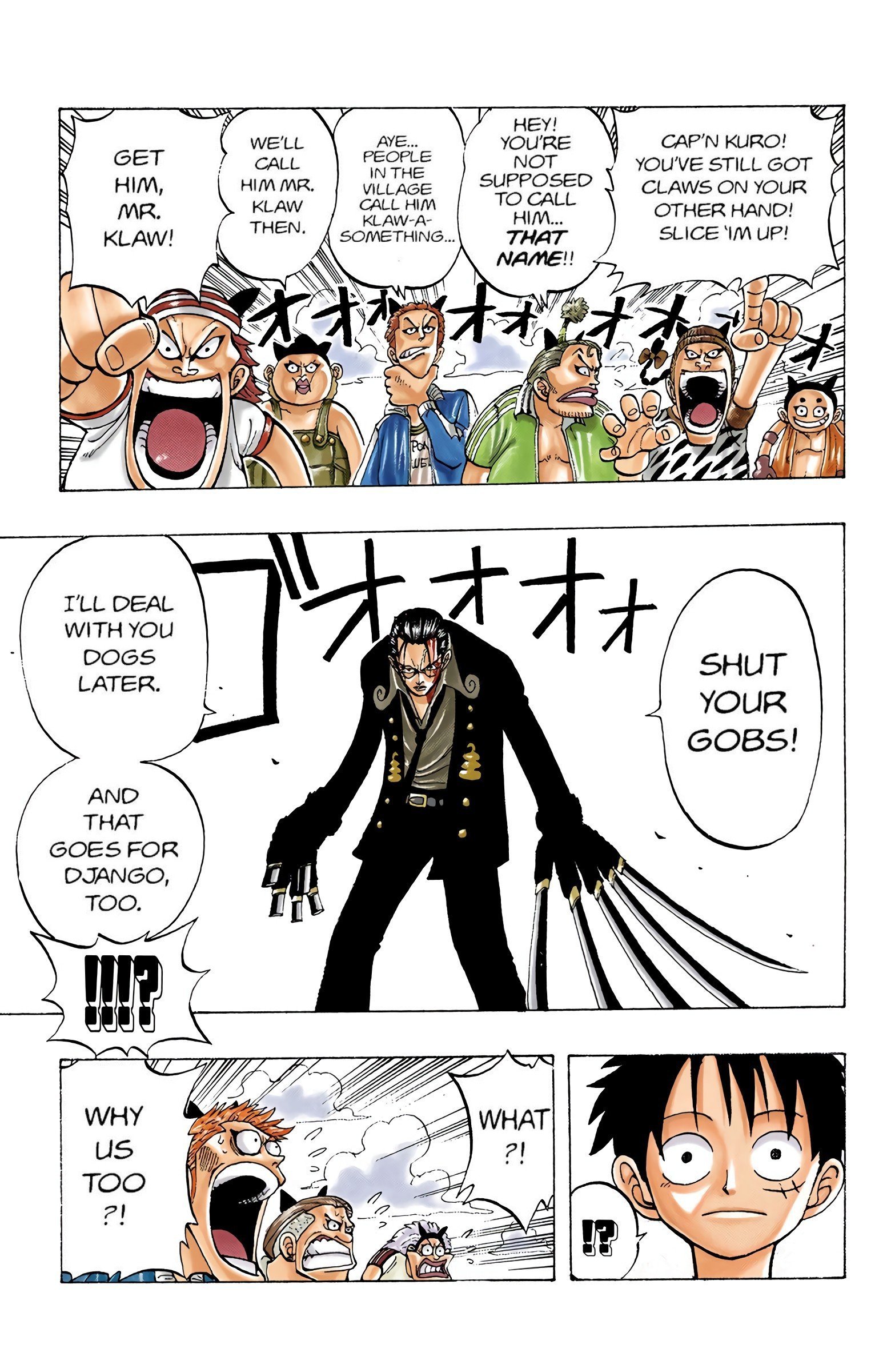 One Piece Colored Manga