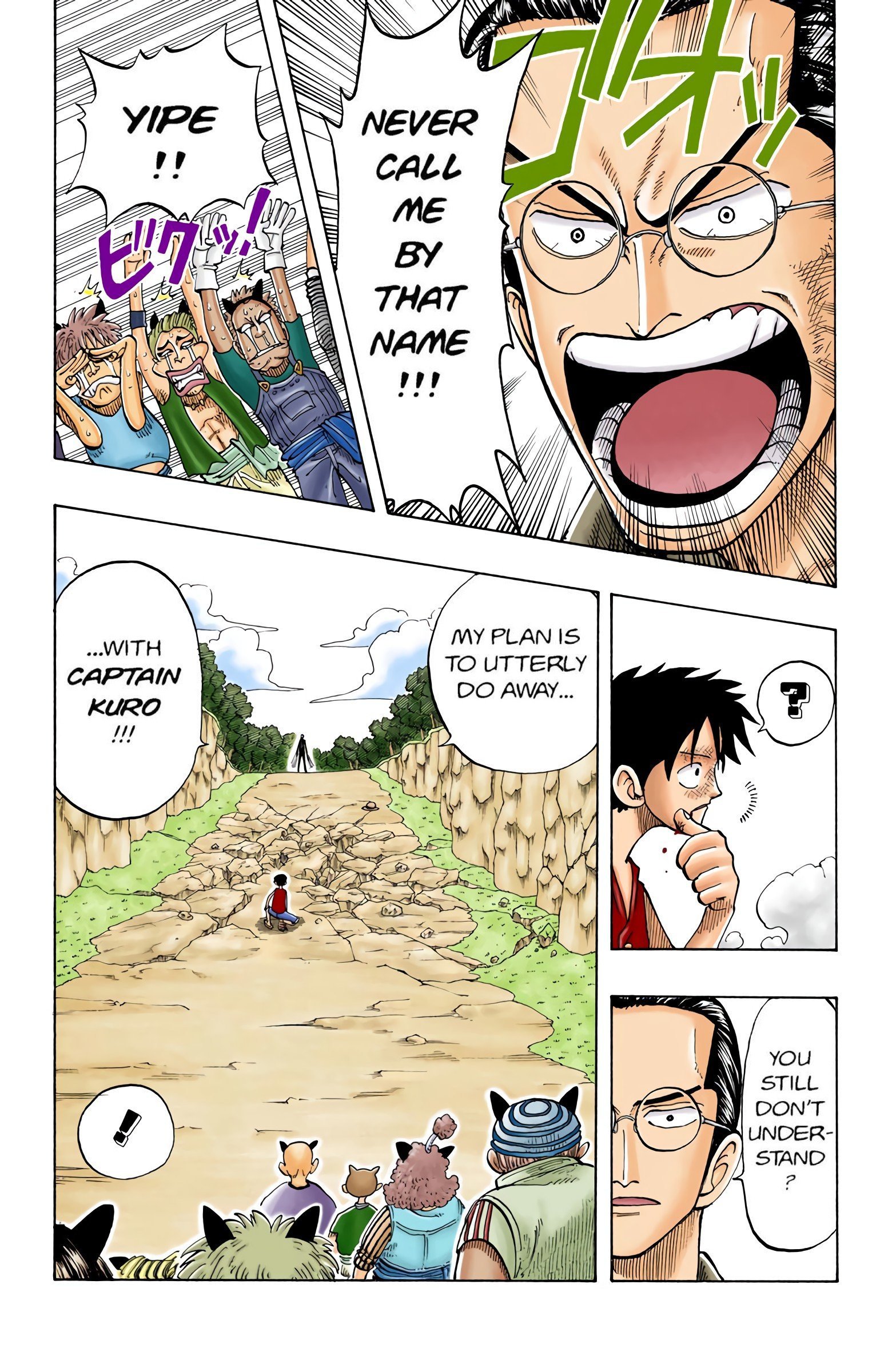 One Piece Colored Manga