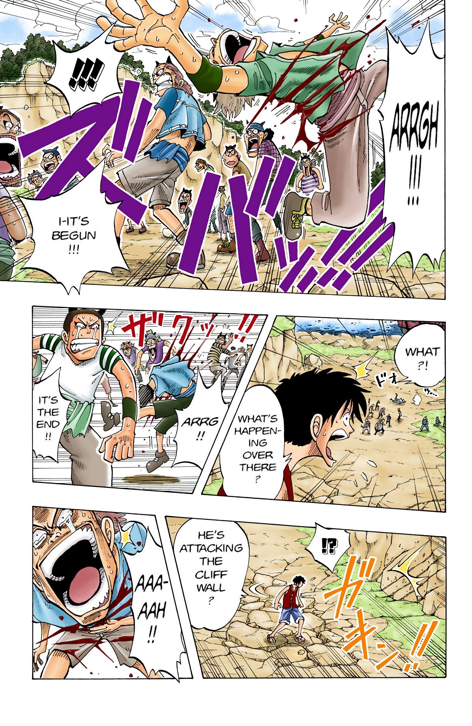 One Piece Colored Manga