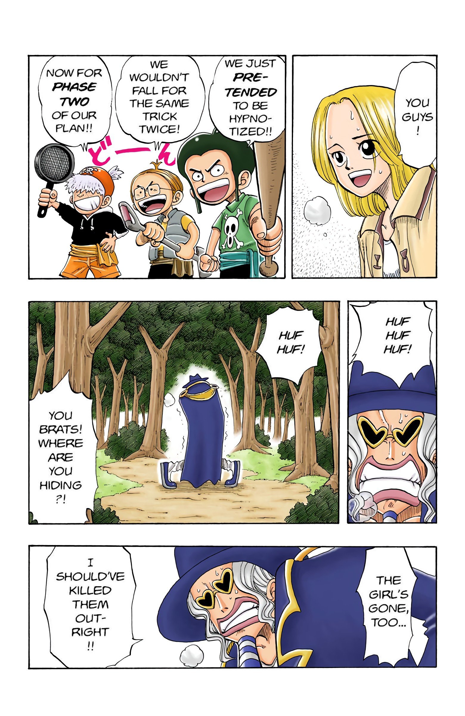 One Piece Colored Manga