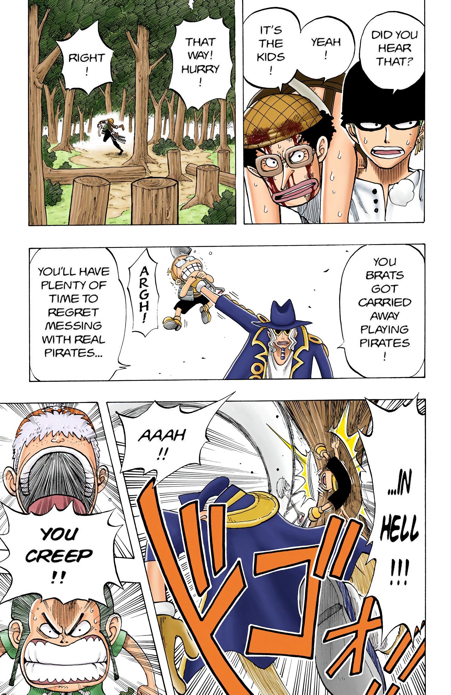 One Piece Colored Manga