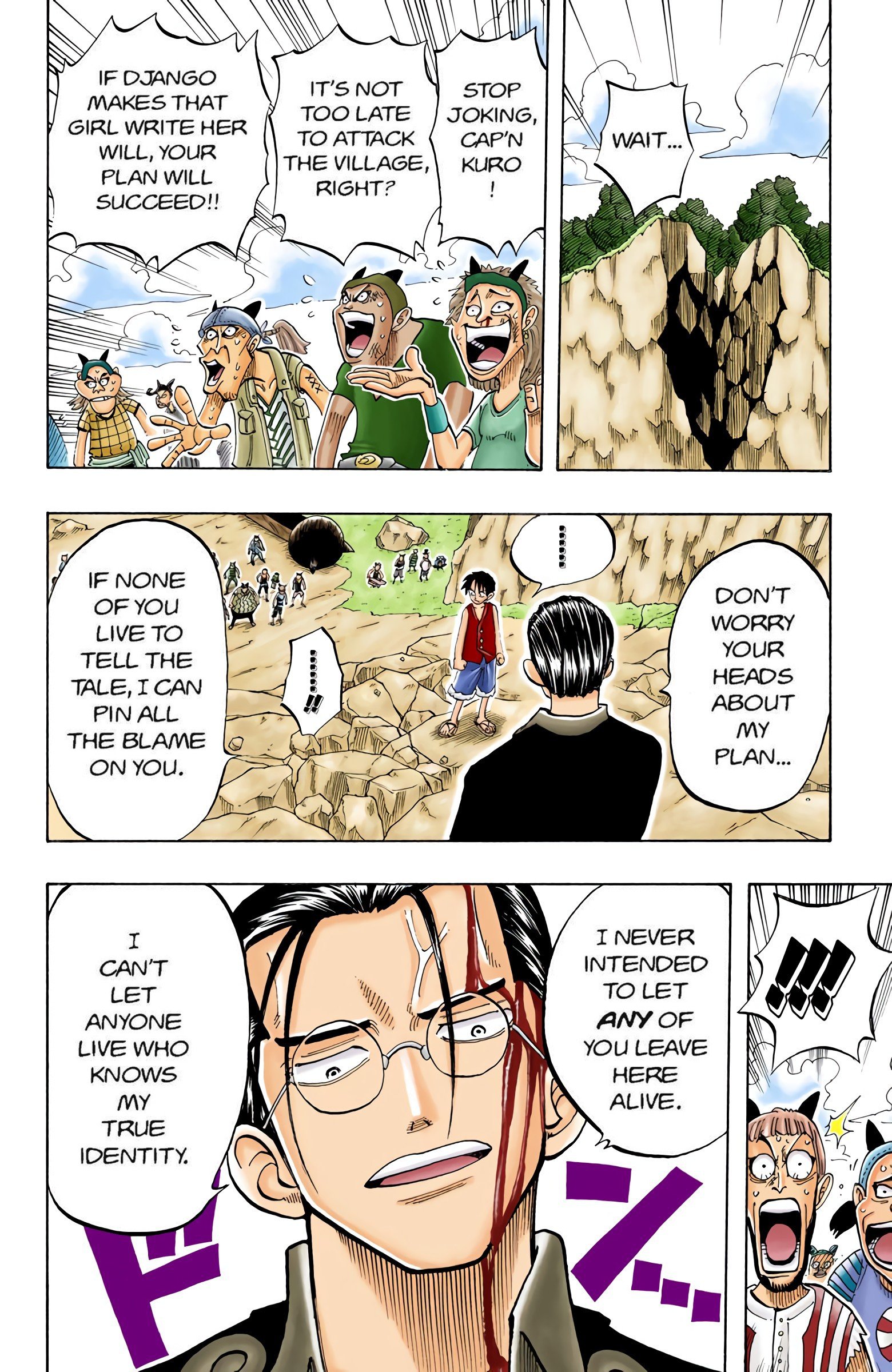 One Piece Colored Manga