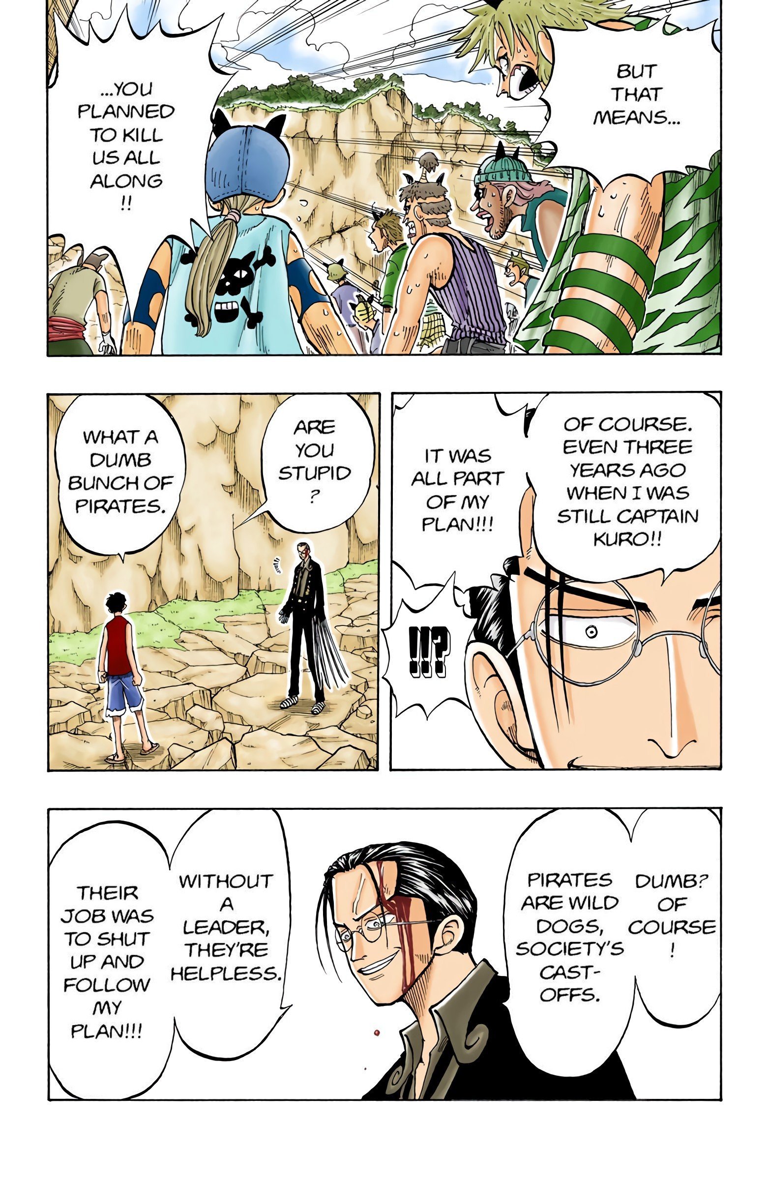 One Piece Colored Manga