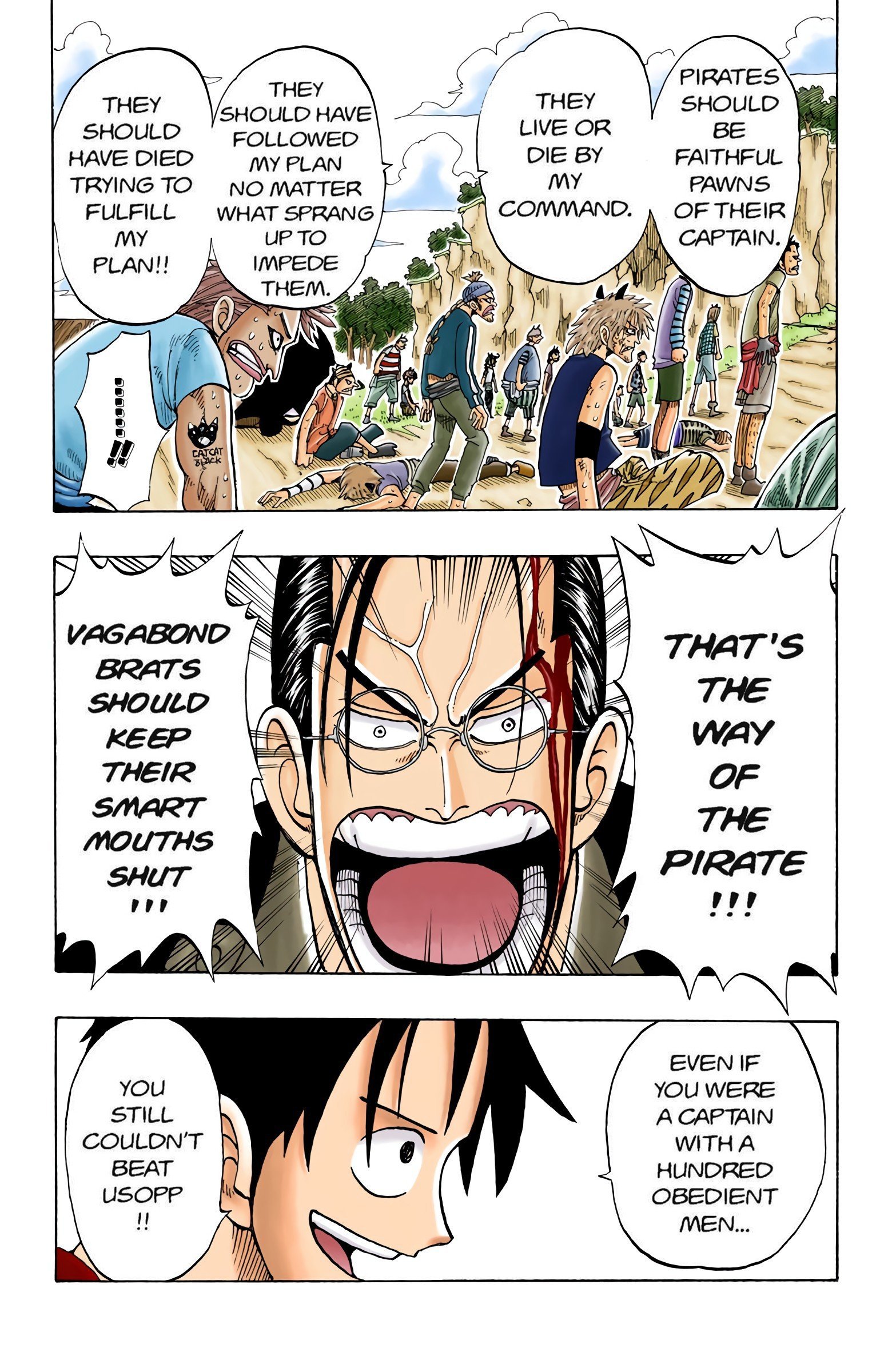 One Piece Colored Manga