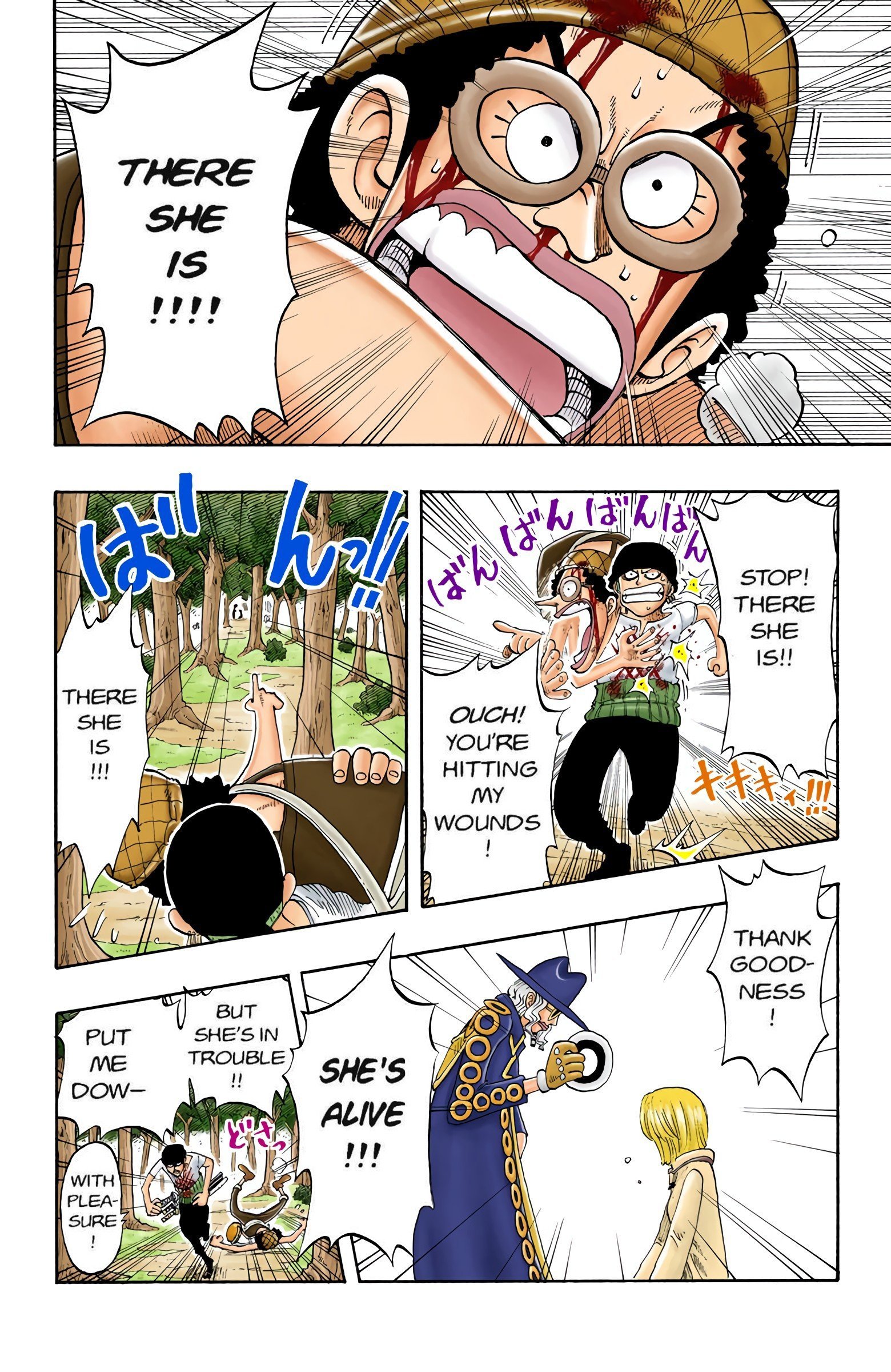 One Piece Colored Manga