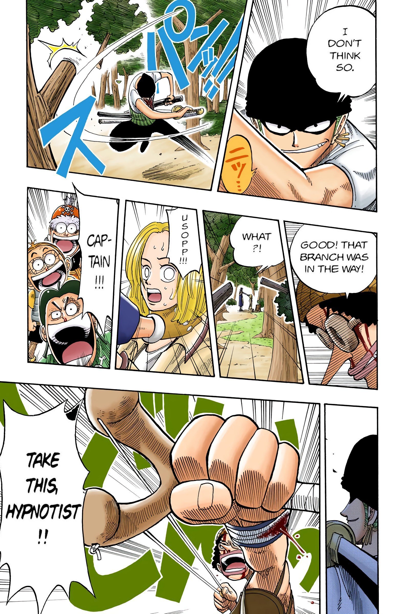 One Piece Colored Manga