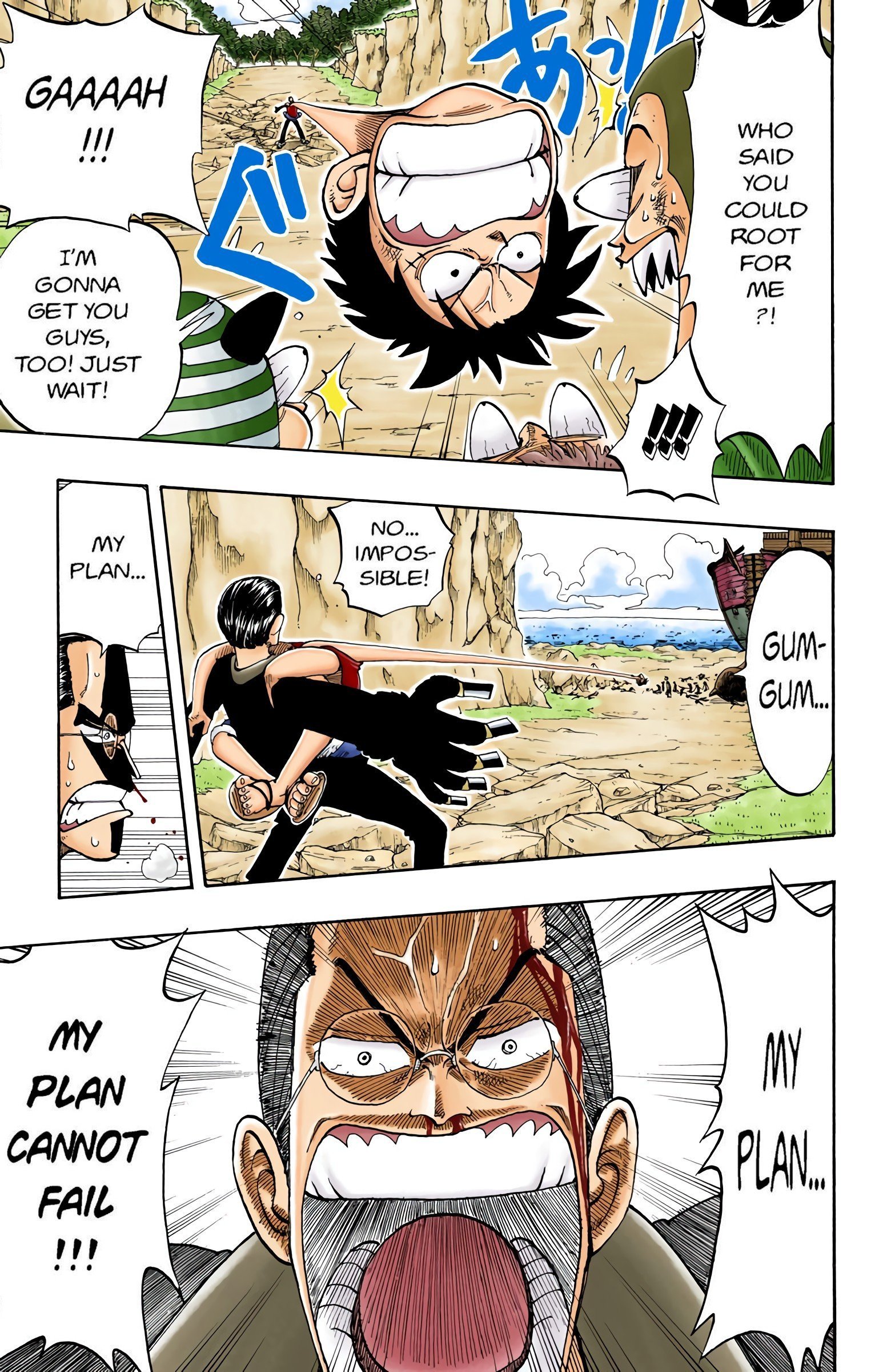 One Piece Colored Manga