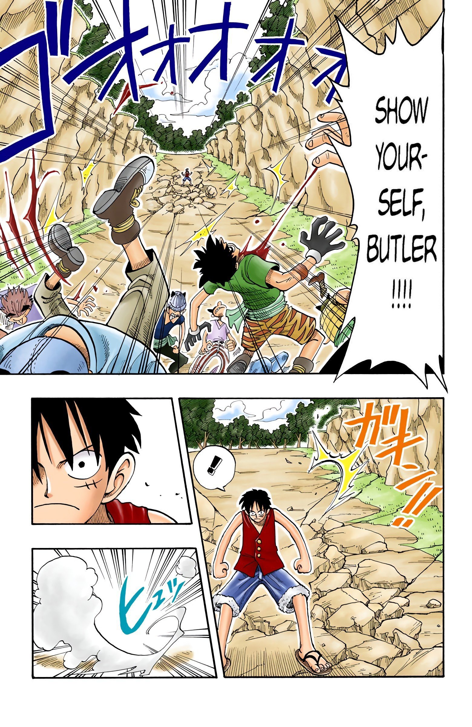 One Piece Colored Manga