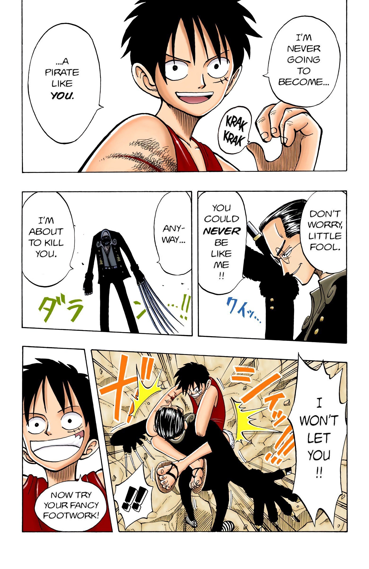 One Piece Colored Manga