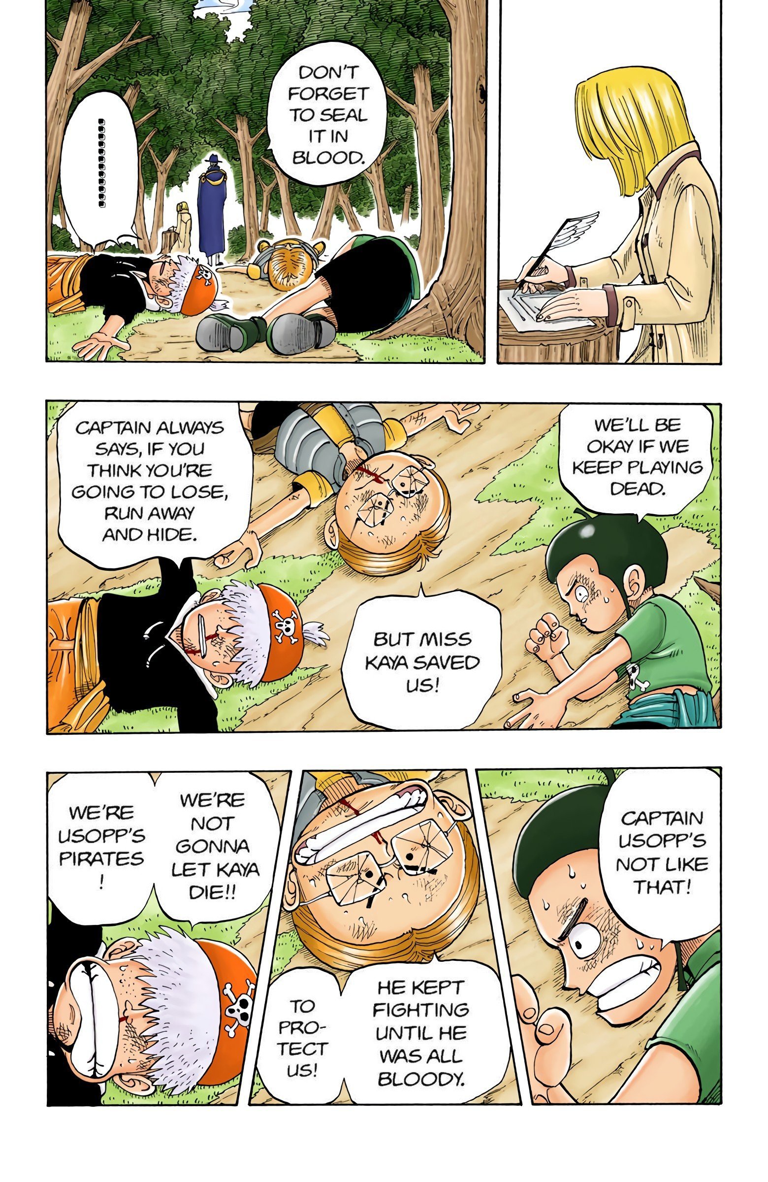 One Piece Colored Manga