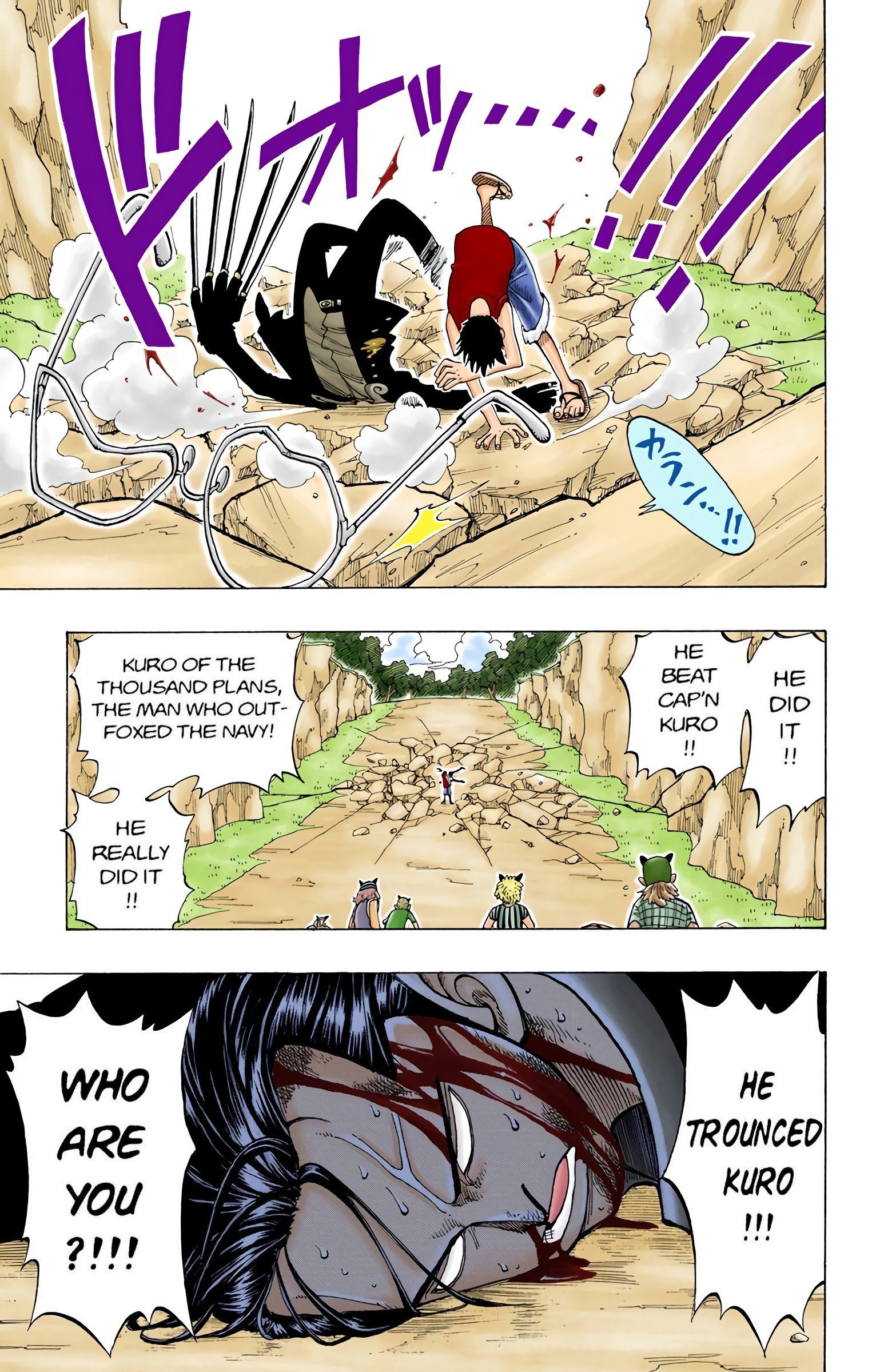 One Piece Colored Manga