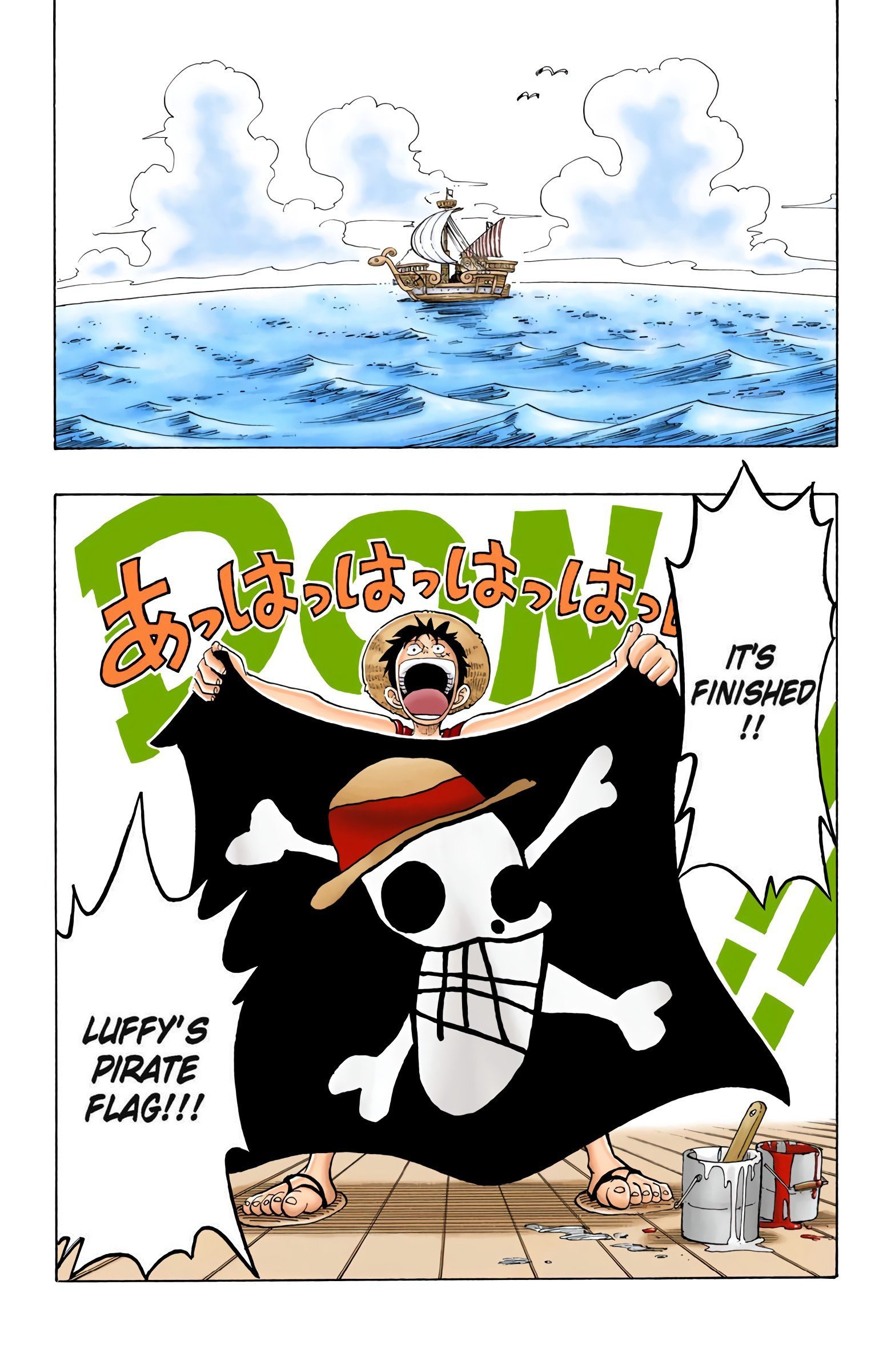 One Piece Colored Manga