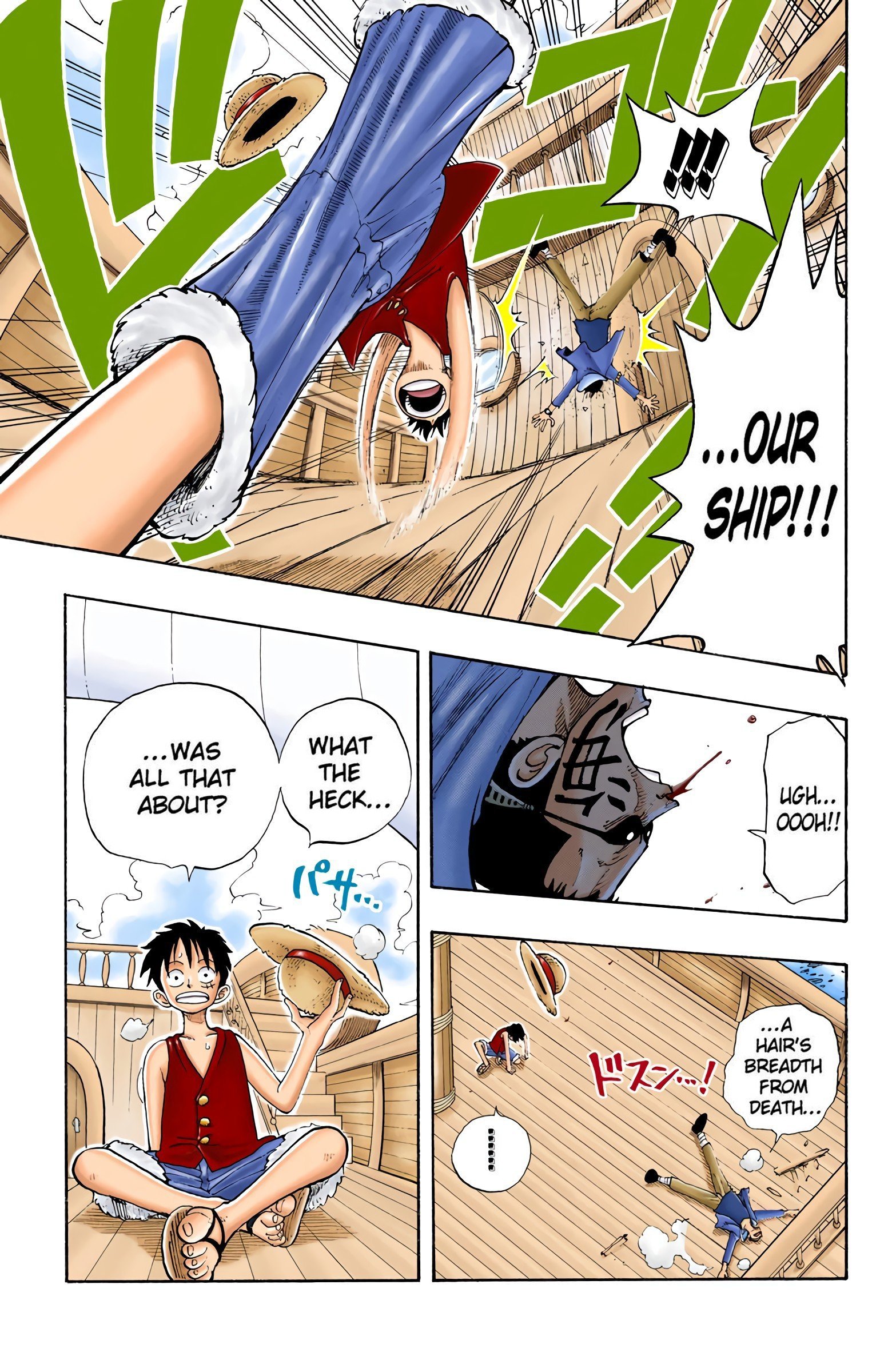 One Piece Colored Manga