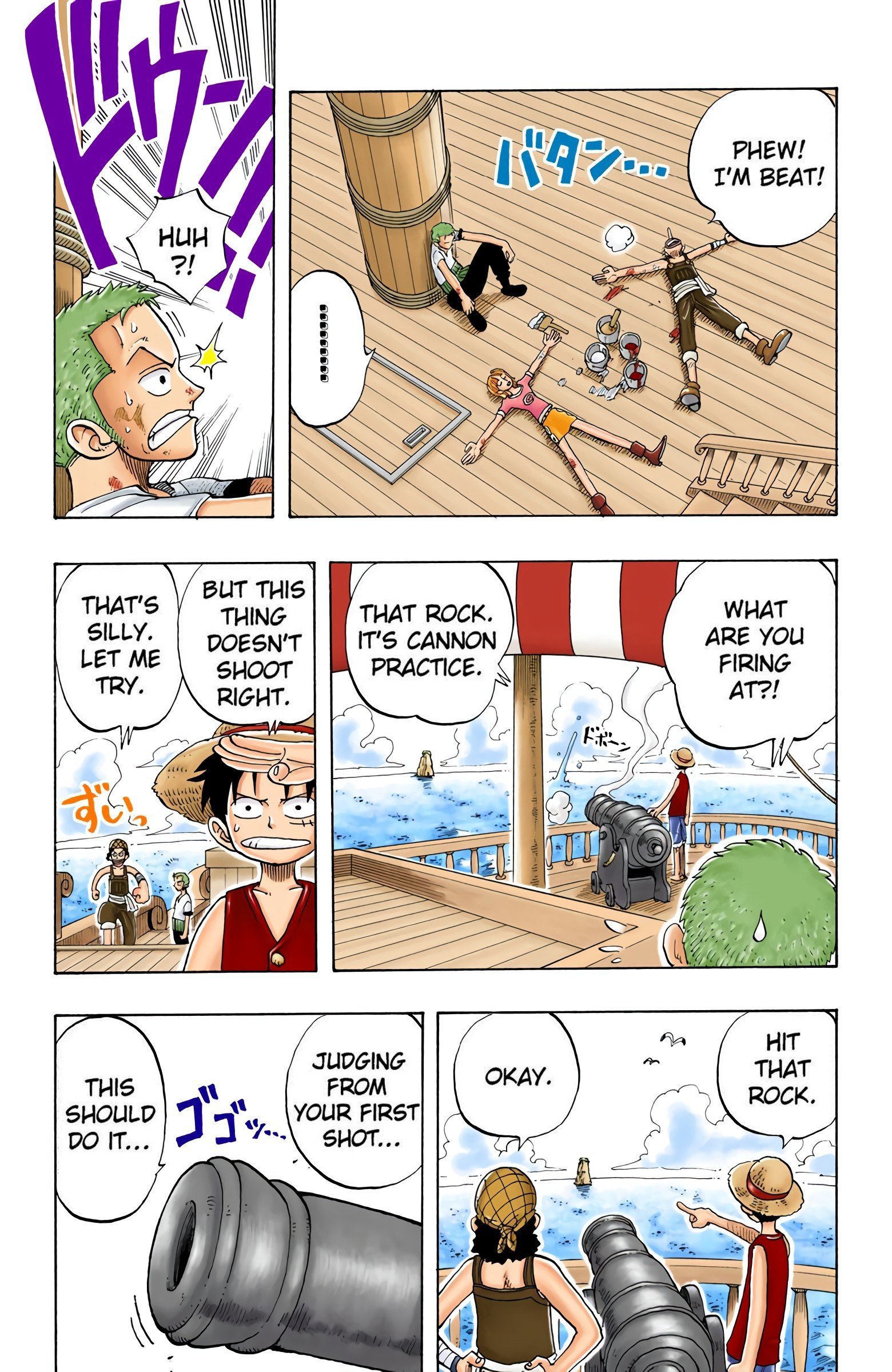 One Piece Colored Manga