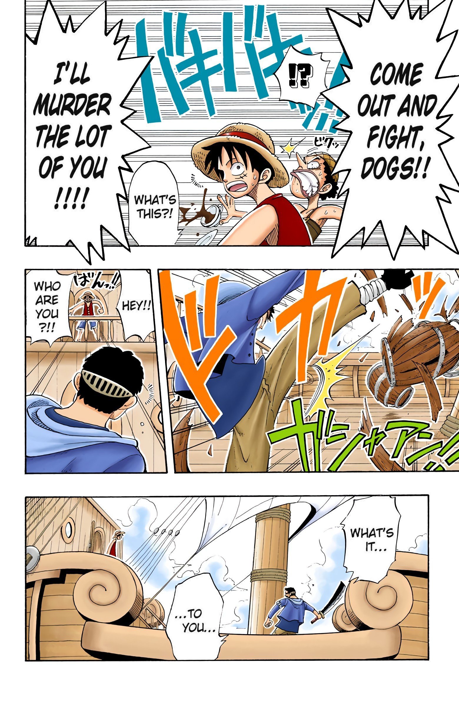 One Piece Colored Manga