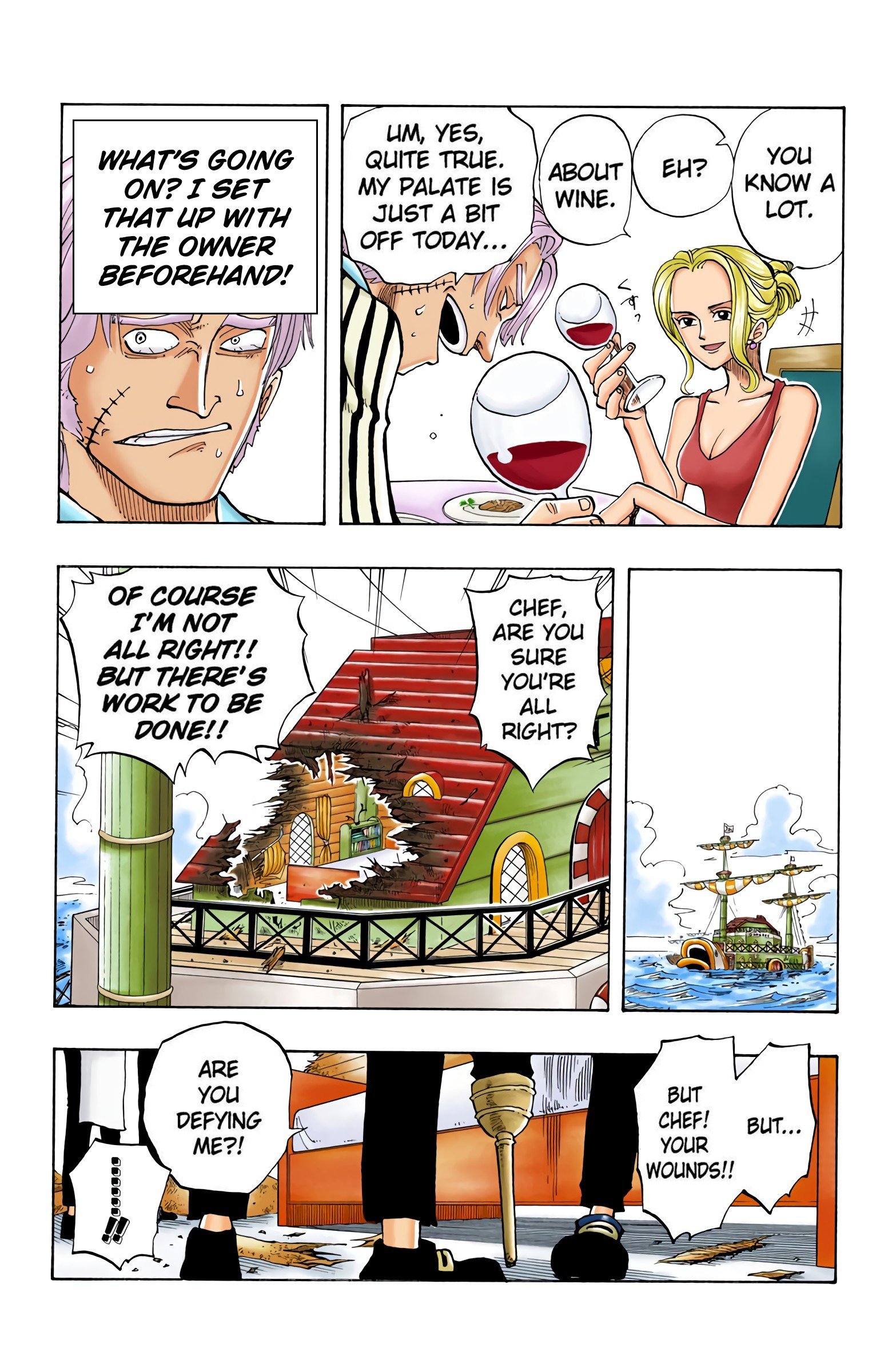 One Piece Colored Manga