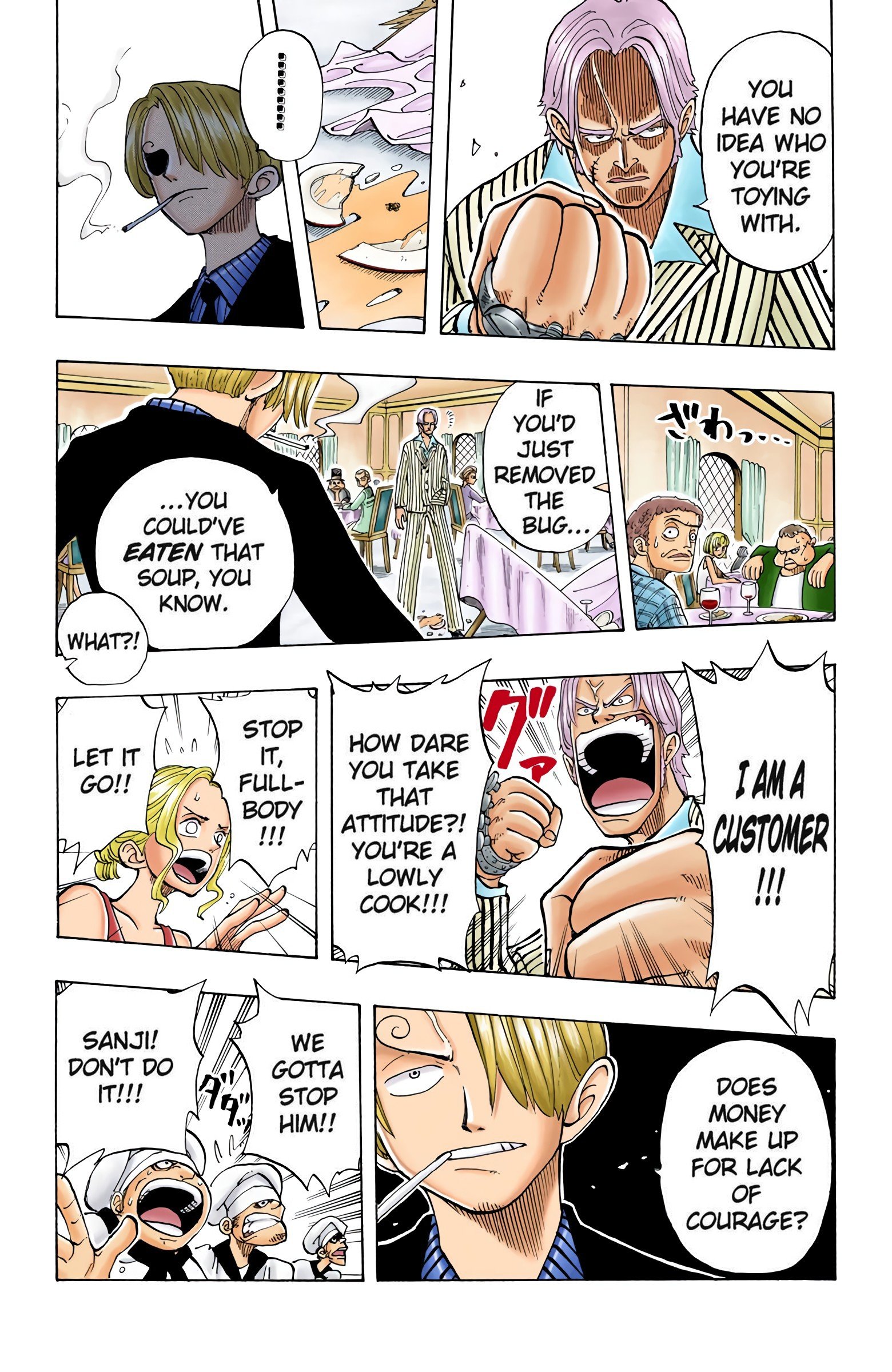 One Piece Colored Manga